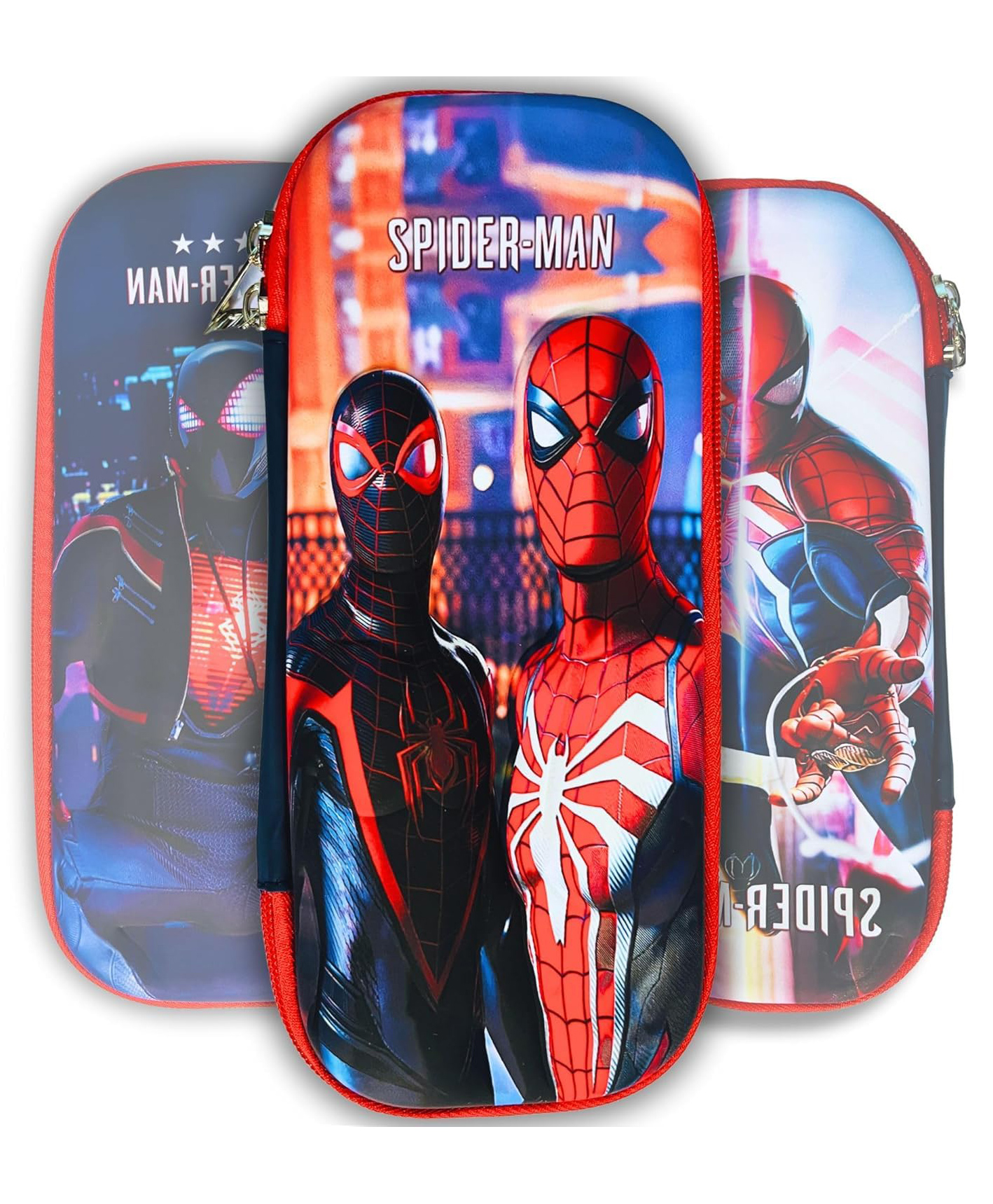 Elecart 3D Spiderman Pencil Case for Kids Large Capacity Pen Pouch | Trendy Stationery Box for Boys & Girls | Durable School Supplies Organizer | Birthday Gift Idea (Pack 1 Random Design)-picture-39
