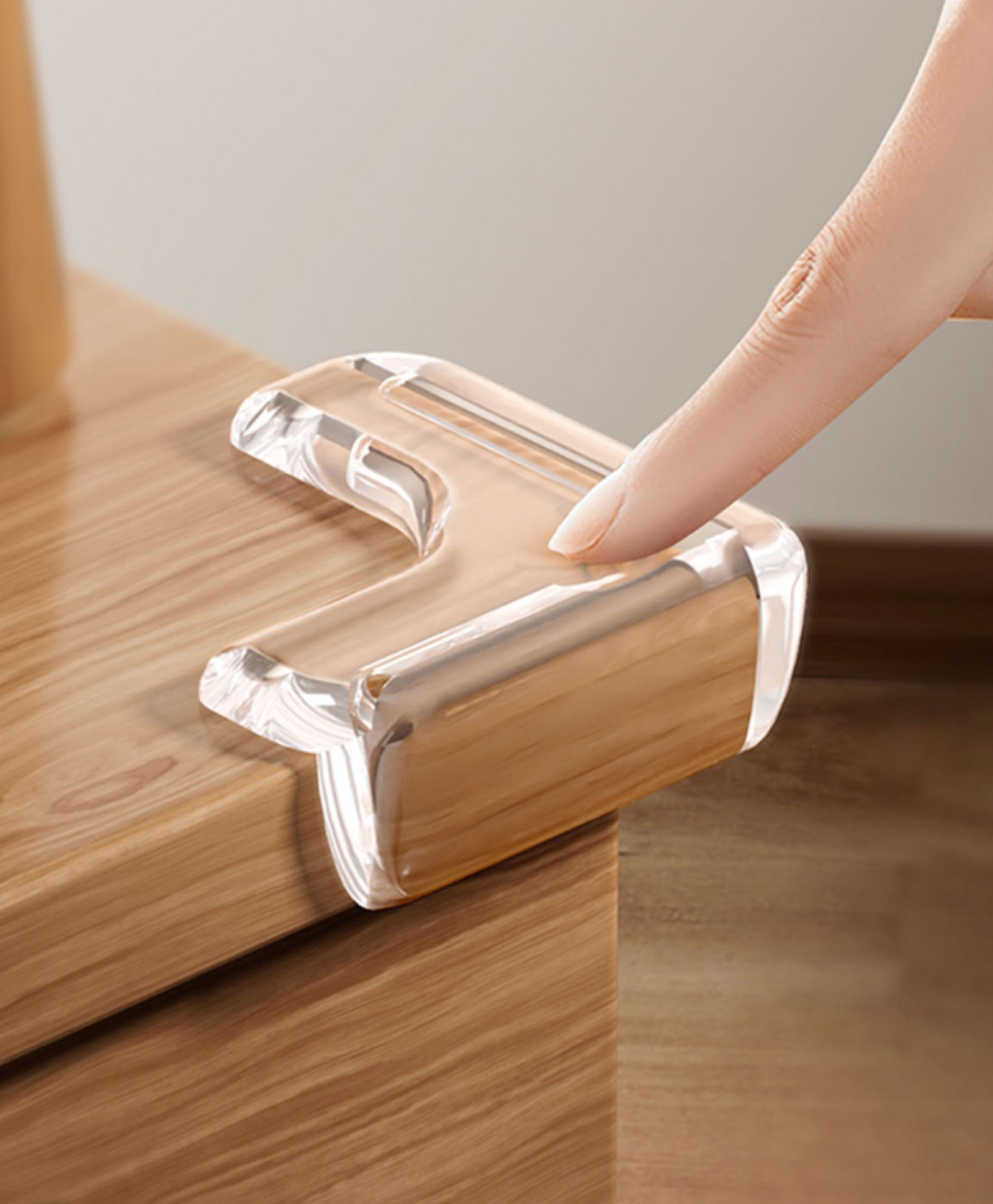 L Shape Corner Guards Transparent Table Edge Protectors - Pack of 12-image-43