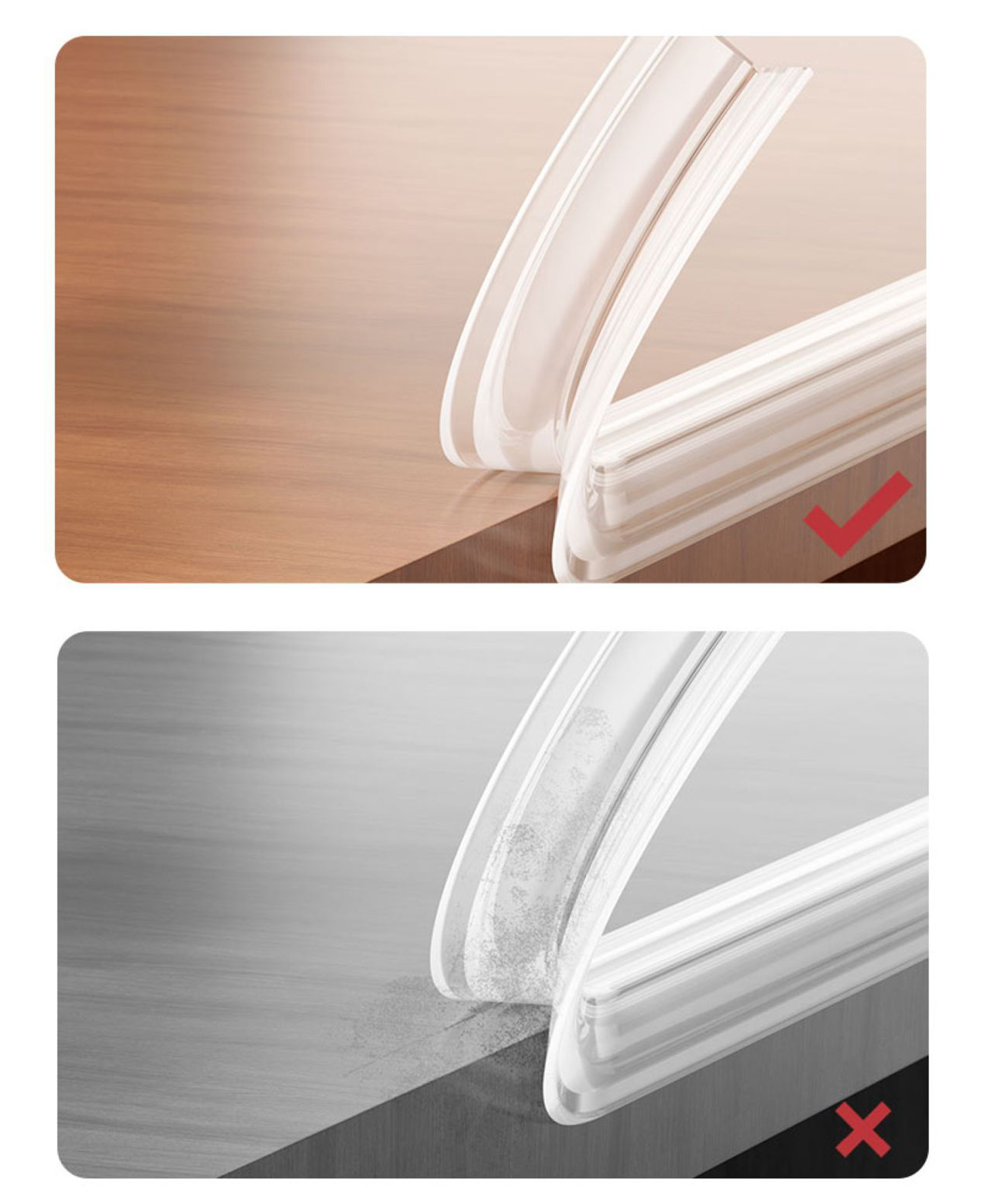 Clear Silicone Edge Guard Protection Strip for Baby Safety 2 Meters - Transparent-image-24