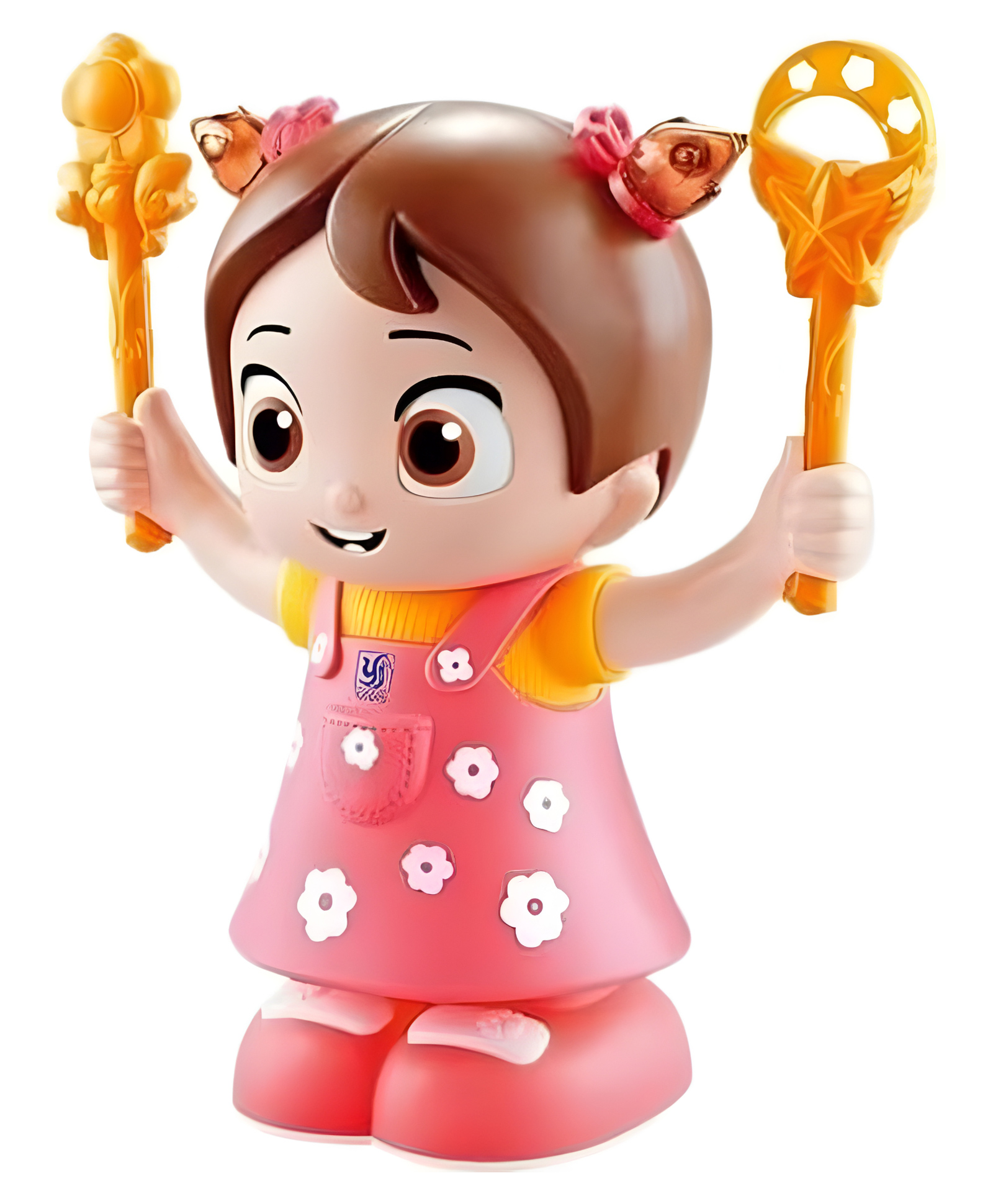 NEGOCIO Musical Singing Doll with Bump and Go, Walking, Singing & Dancing Doll Toy with Music & Flashing Lights for Gifting Kids and Toddlers- PACK OF 1- COLOR MAY VARY-image-39