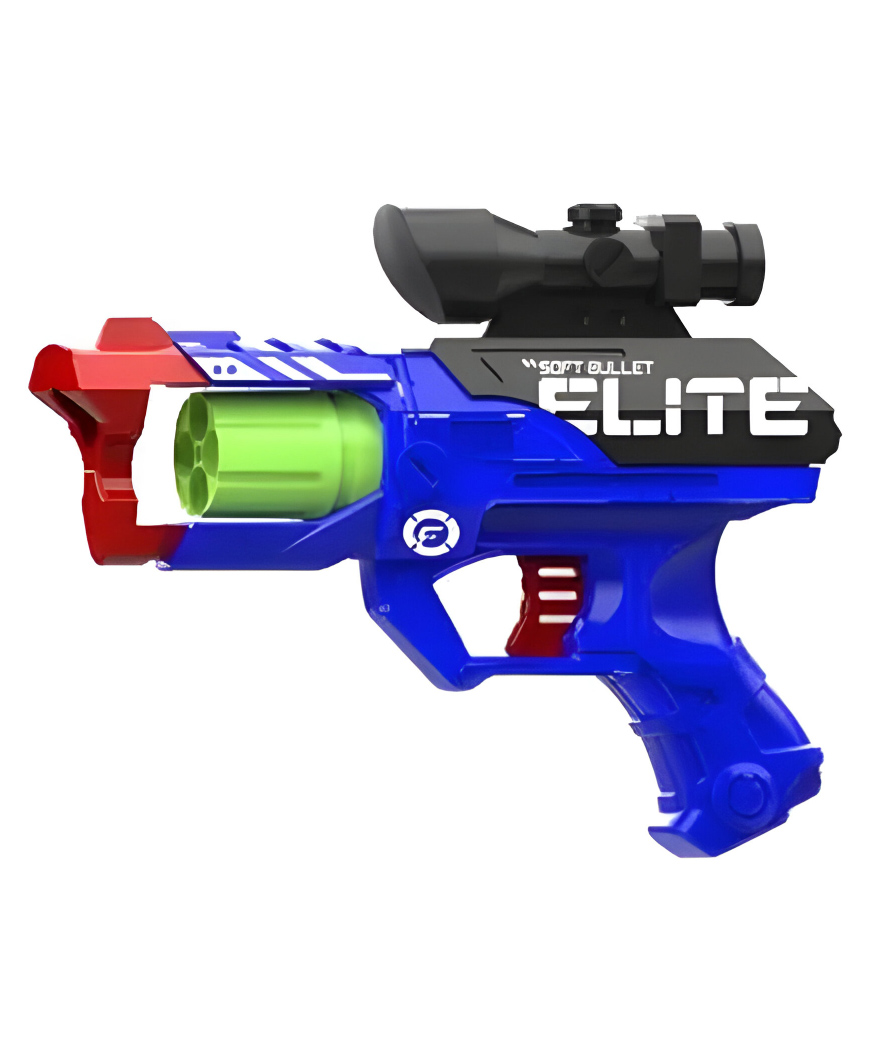 NEGOCIO Shoot Soft Bullet Air Gun Mini Foam Guns Dart Blaster Toy Shoots Launcher Wand Darts Shooting Games- PACK OF 1- COLOR MAY VARY-image-41