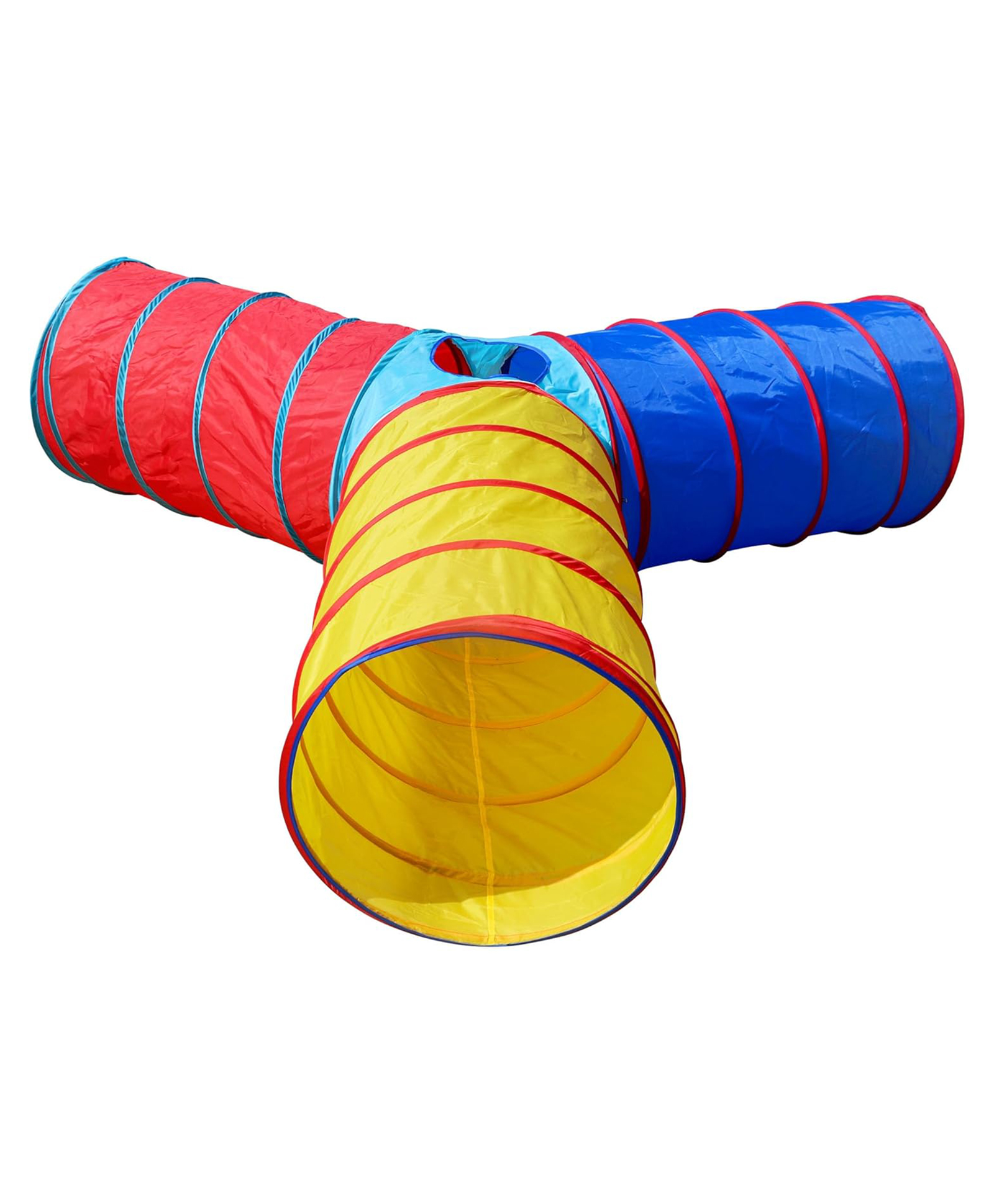 Homecute Foldable Kid's play Tunnel for Boys & Girls,3 Way Tunnel Multicolour-image-30