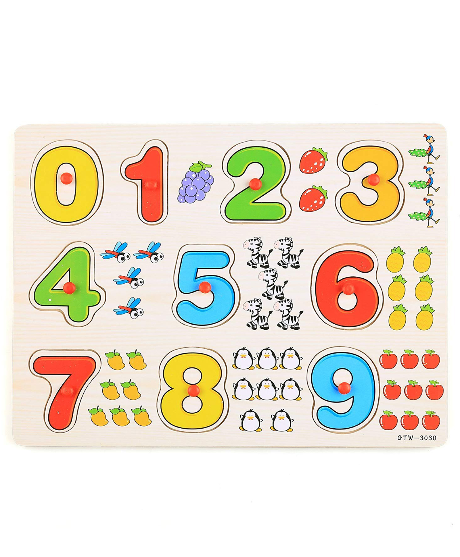 FunBlast Wooden Learning Board for Kids with KnobsMulticolor-image-13