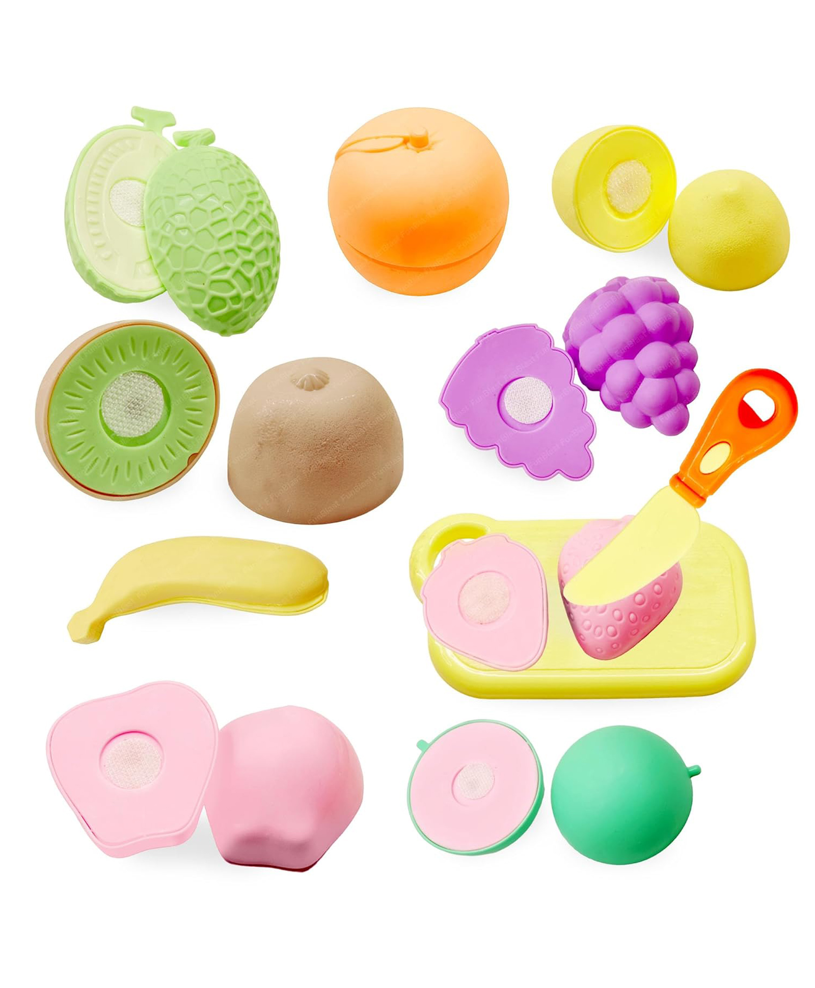 FunBlast Realistic Kitchen Play Set for KidsPack of 12 Pcs Random Color-picture-28