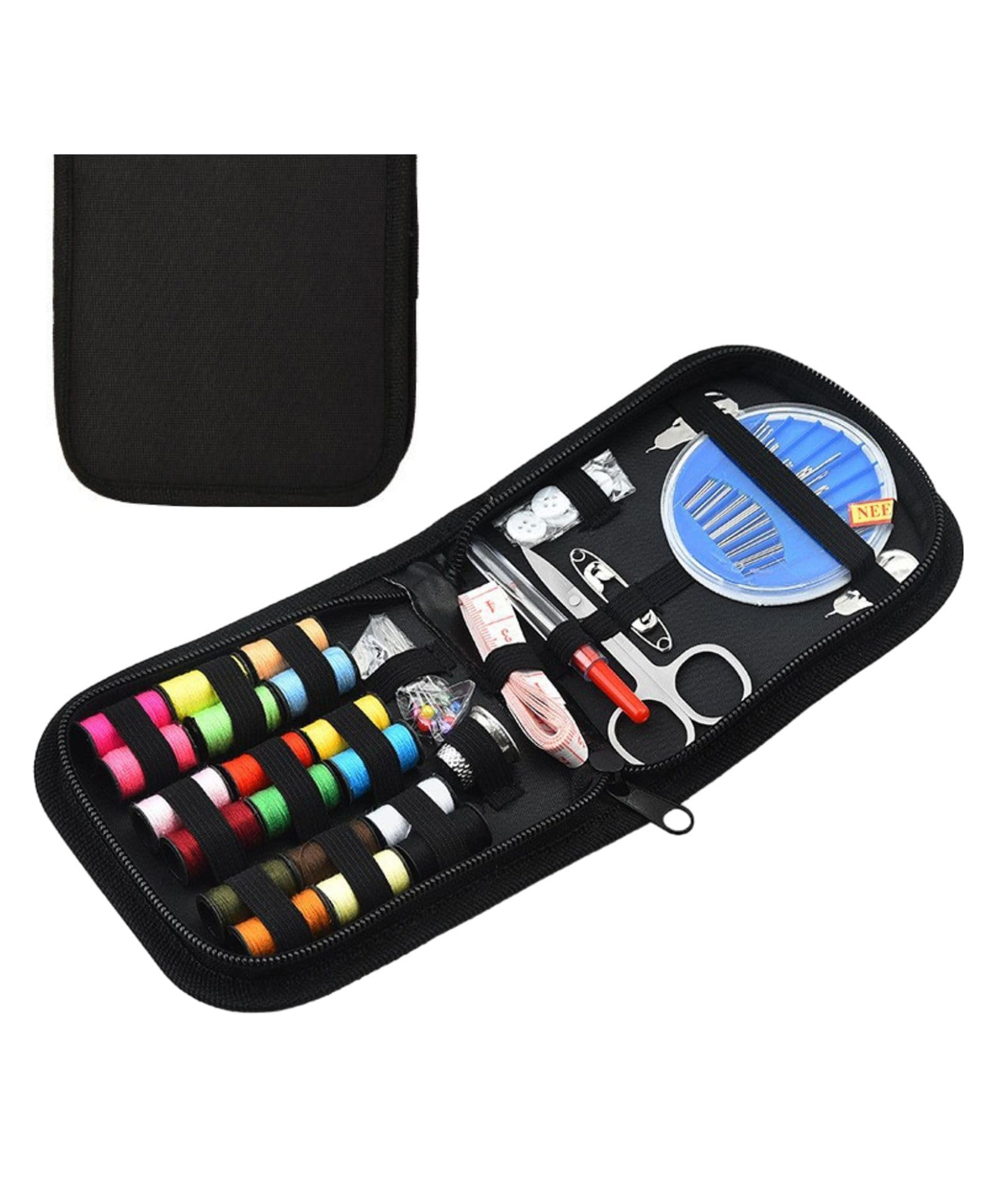 FunBlast 67 Pcs Needle and Thread Box for HomePack of 1 Multicolor-image-22
