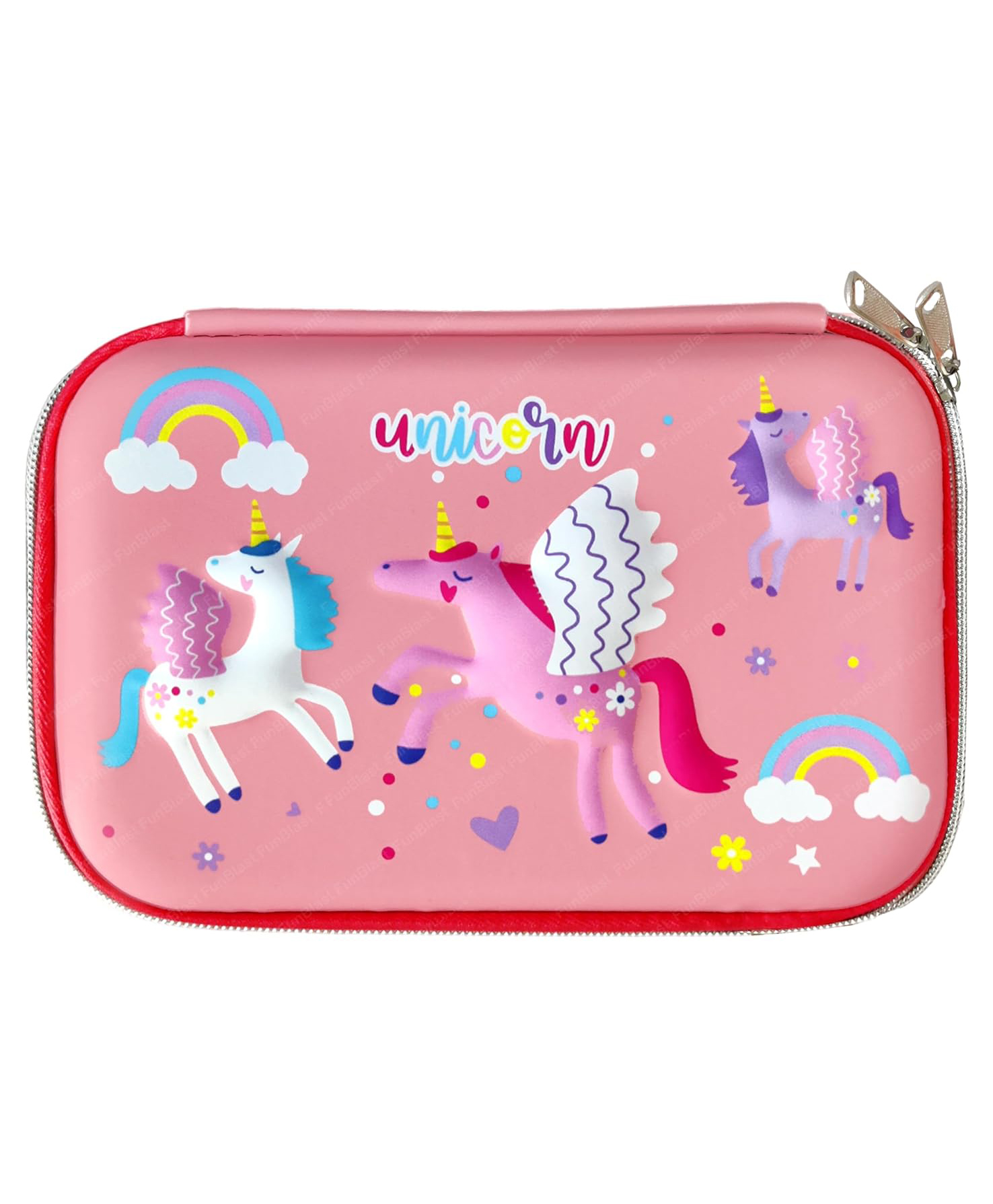 FunBlast Unicorn Themed Multipurpose Pencil Case for Kids Multicolor-picture-11