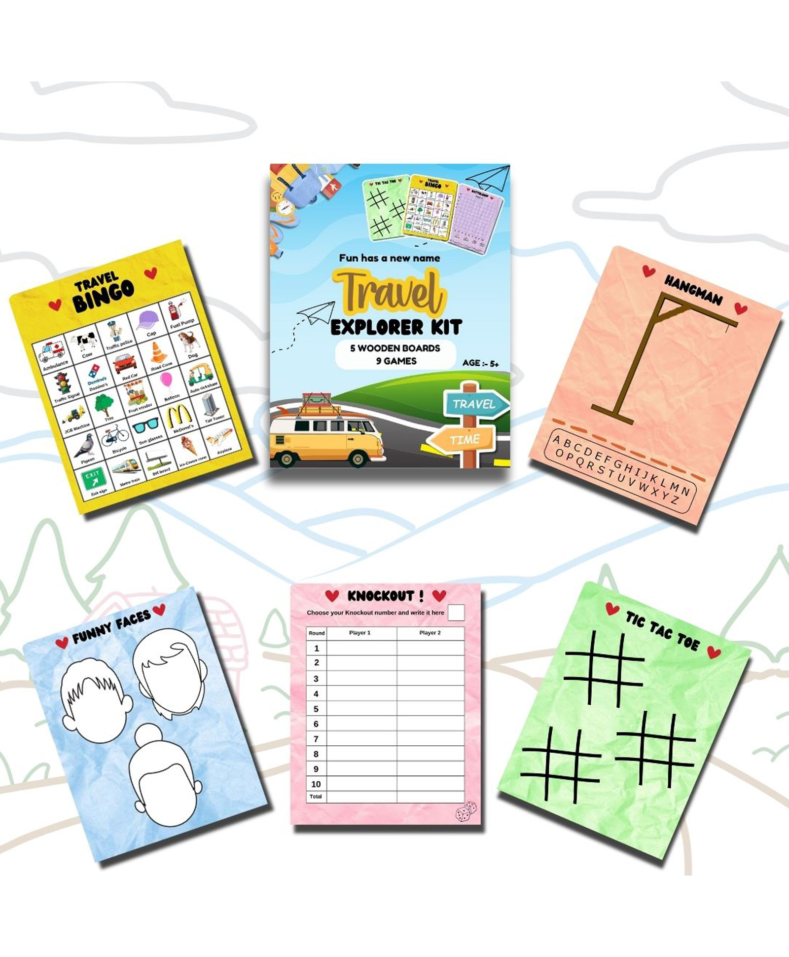 EDUSTAR Travel Explorer Kit - Your ultimate travel companion! - Multicolor-image-6