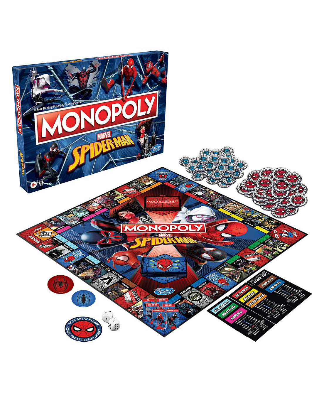 Monopoly Spider-Verse Adventure Theme - Multicolor-picture-13