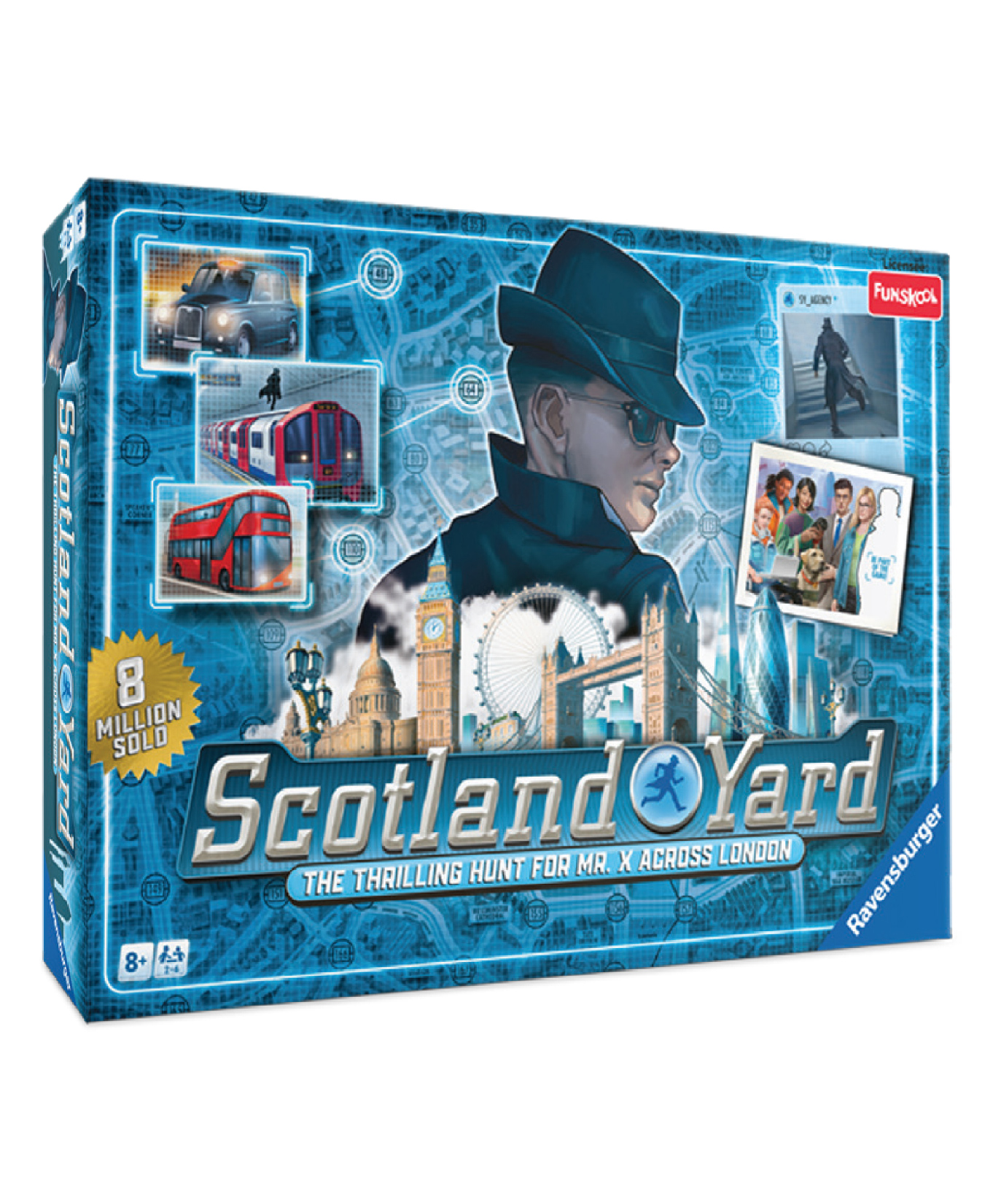 Funskool Scotland Yard Deluxe Board Game - Multicolor-picture-20