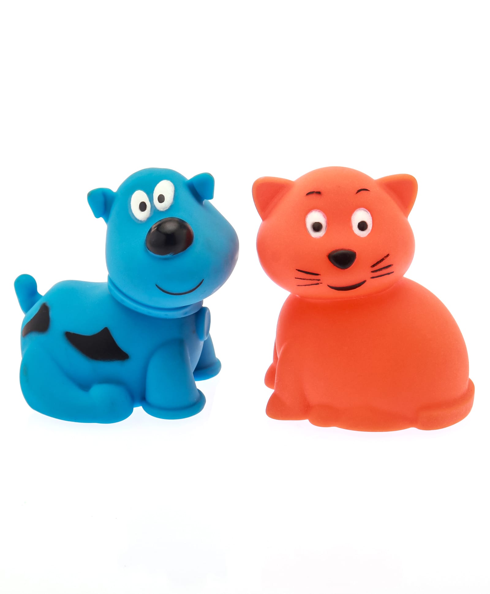 Giggles Squeaker Pals Squeeze Bath Toys Pack of 2 - Blue & Orange-picture-0