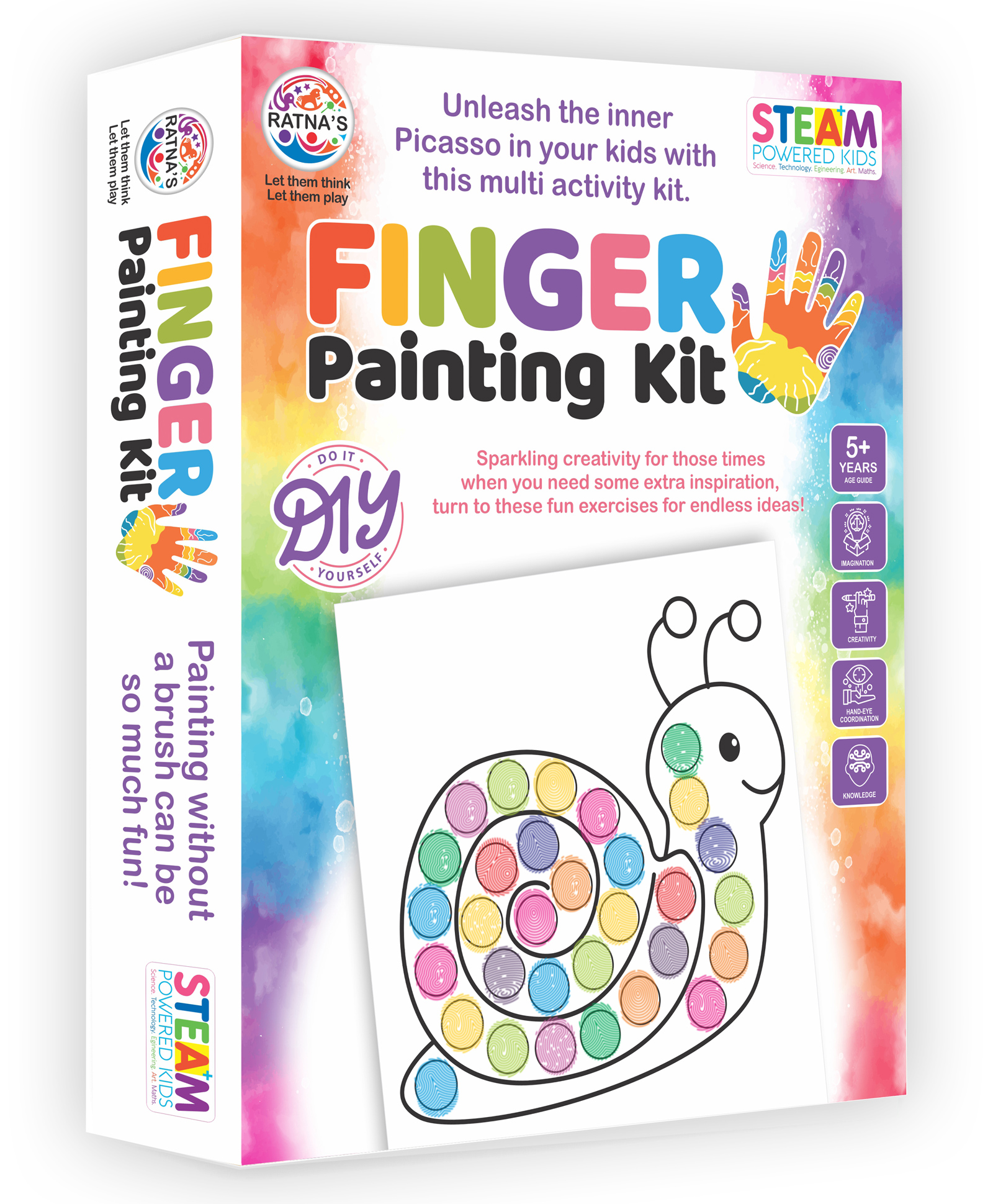 Ratnas Finger Painting Kit - White-picture-26