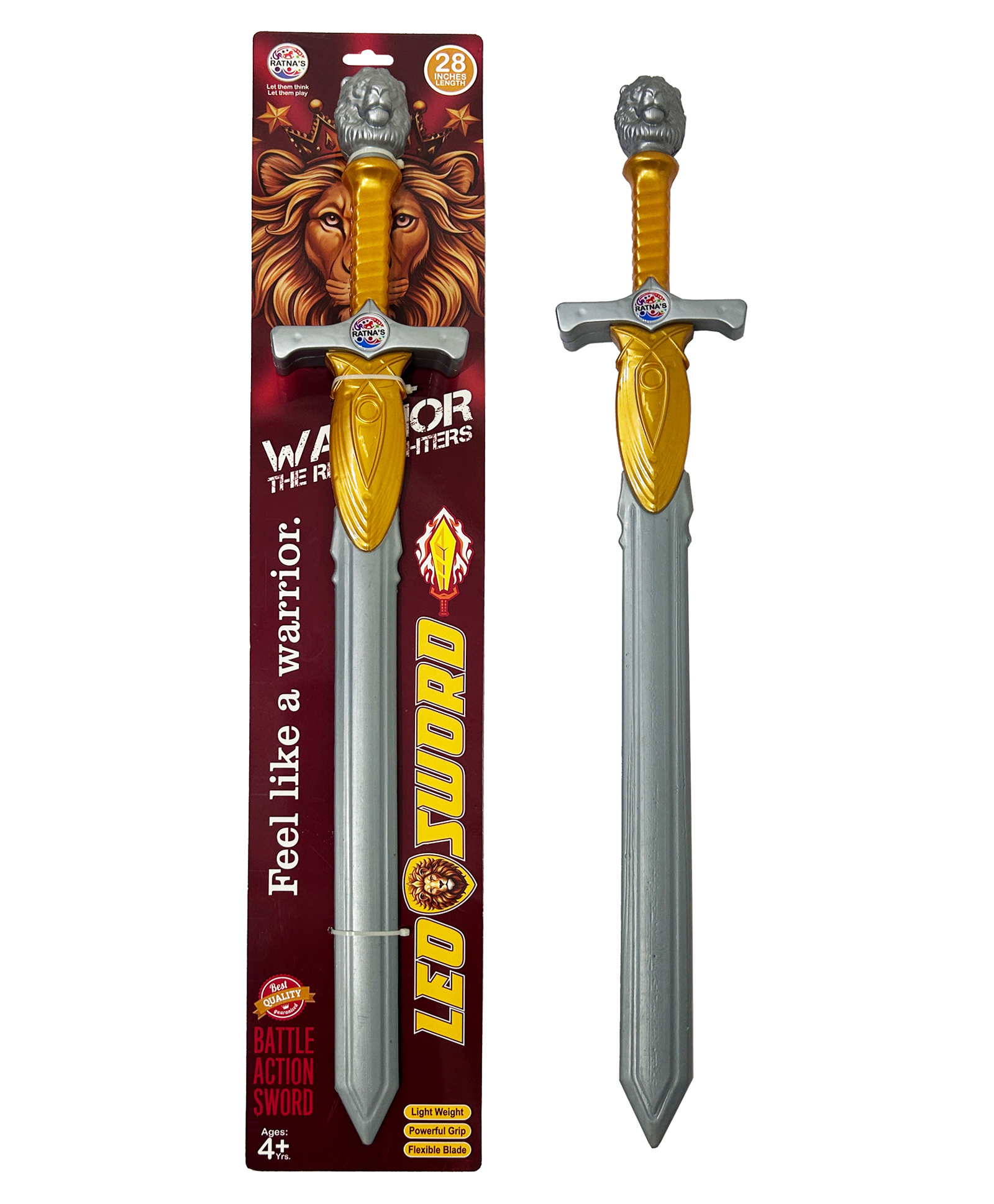 Ratnas Leo Sword Toy - Multicolor-image-31