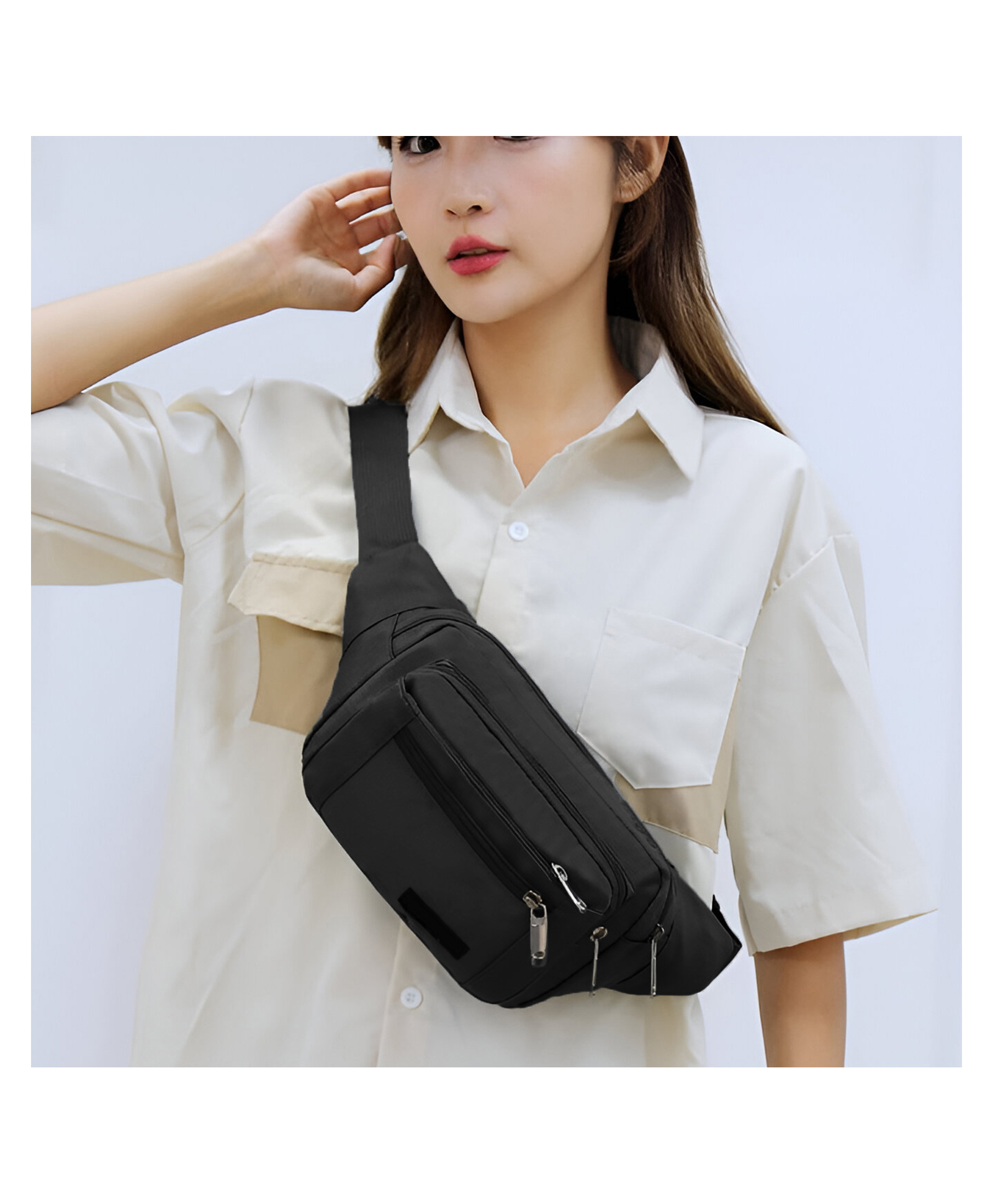 MOMISY Waist Bag Fanny Pack Chest BagMOMISY Waist Bag Fanny-picture-40