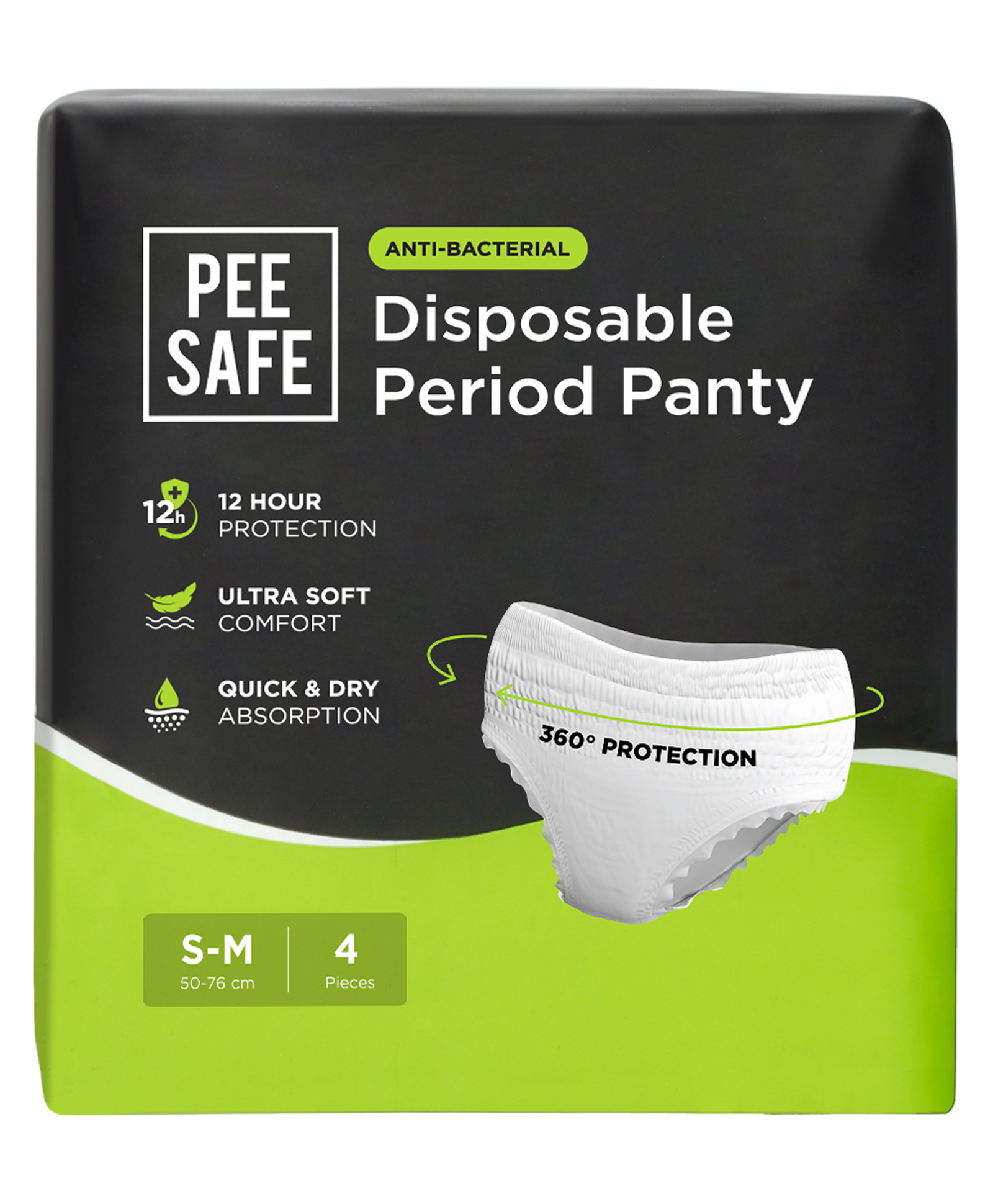 Pee Safe Disposable Period Panties for Women Leak Proof |S-M| Pack of 4-picture-14