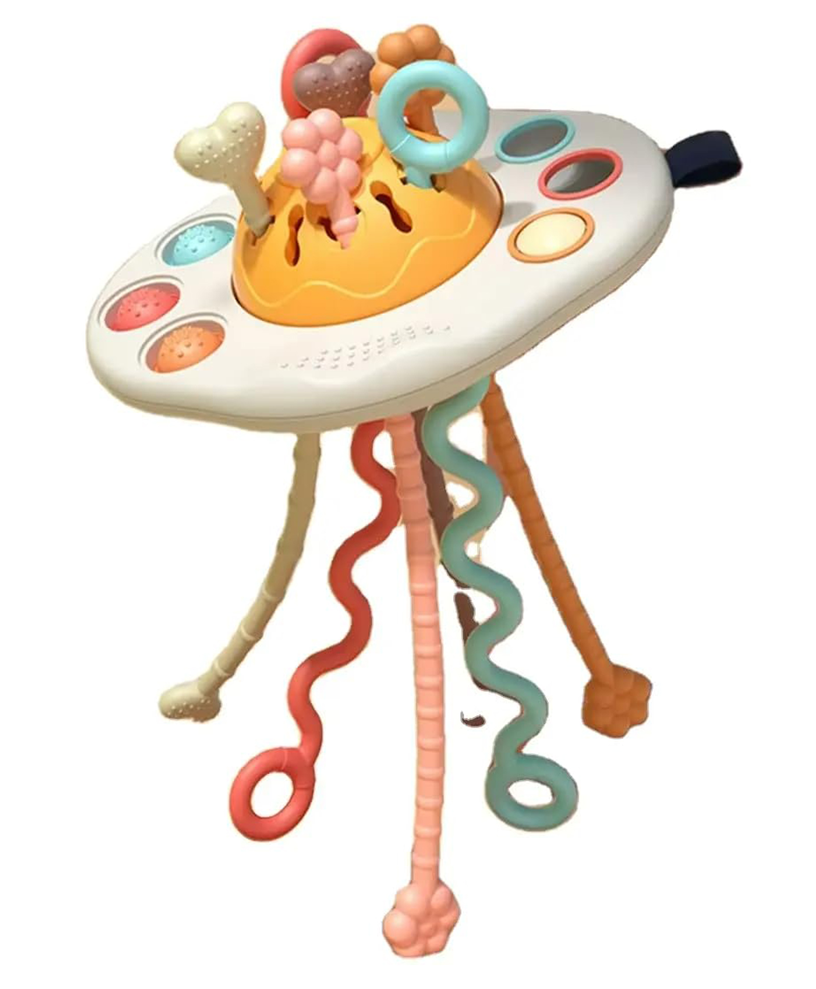 FUNVERSE Pull String Toy - Montessori Toys , Toddler Fidget Sensory Airplane Travel Toys for Toddlers - Toddler Stocking Stuffers One Year Old Boy Birthday Gift-image-20