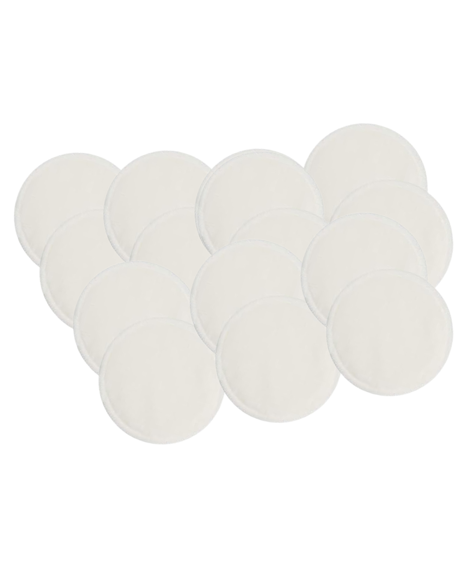 AEREX Reusable Maternity Feeding Pads Washable Nursing Breast Pads Nipple Pads for Women Leak Proof for Breastfeeding Moms (Pack of 14)-image-35