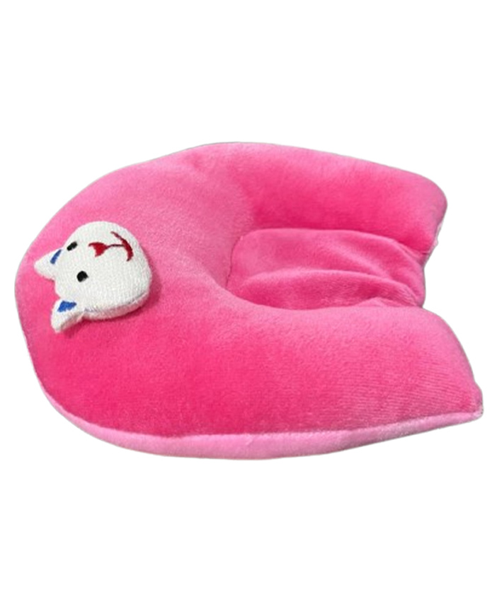 Chinmay Kids Mustard Seeds Toons & Characters Dual Colour Baby Pillow Pink-image-9