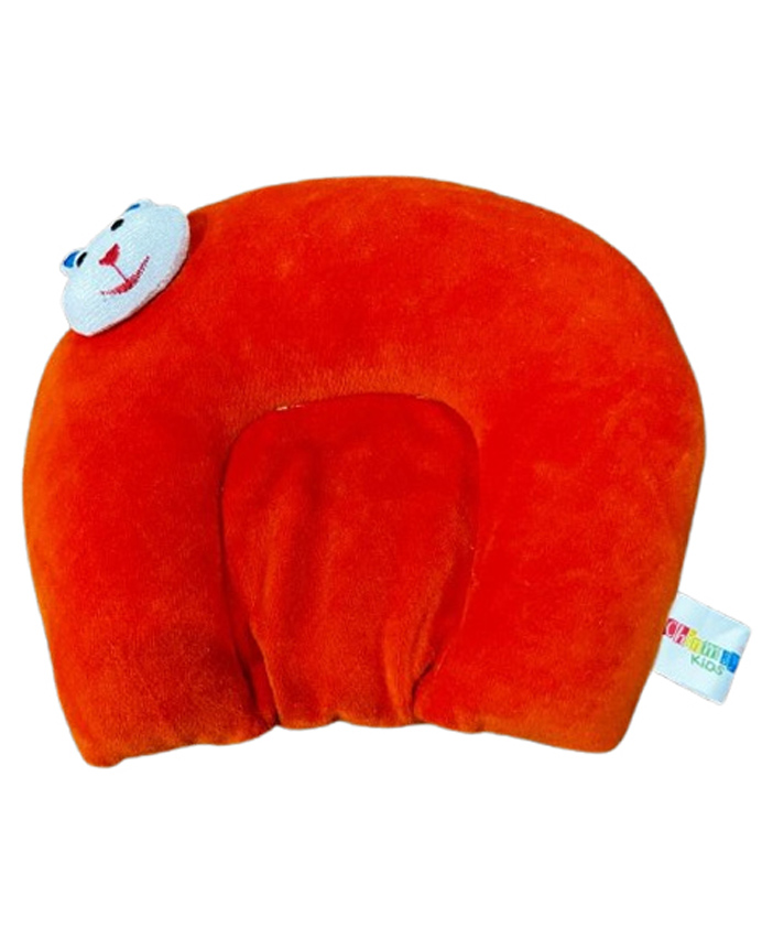 Chinmay Kids Mustard Seeds Toons & Characters Baby Pillow Orange-image-7