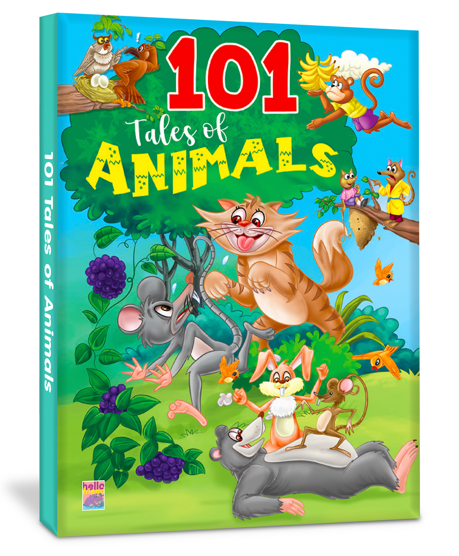 hellofriend books 101 Animal Tales Stories - Illustrated Story Books for Kids and Childrens - Bedtime Short Stories with Colourful Pictures in English | Hello Friend Books - Language-English-picture-13