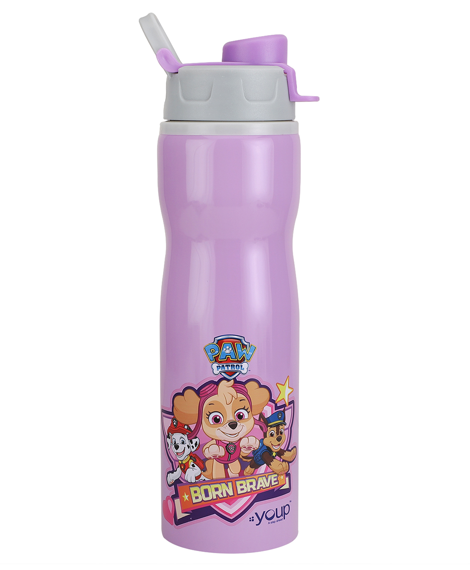 Youp Stainless Steel Blue Color Paw Patrol Kids Loop Cord Bottle Expert - 750 ml-picture-12