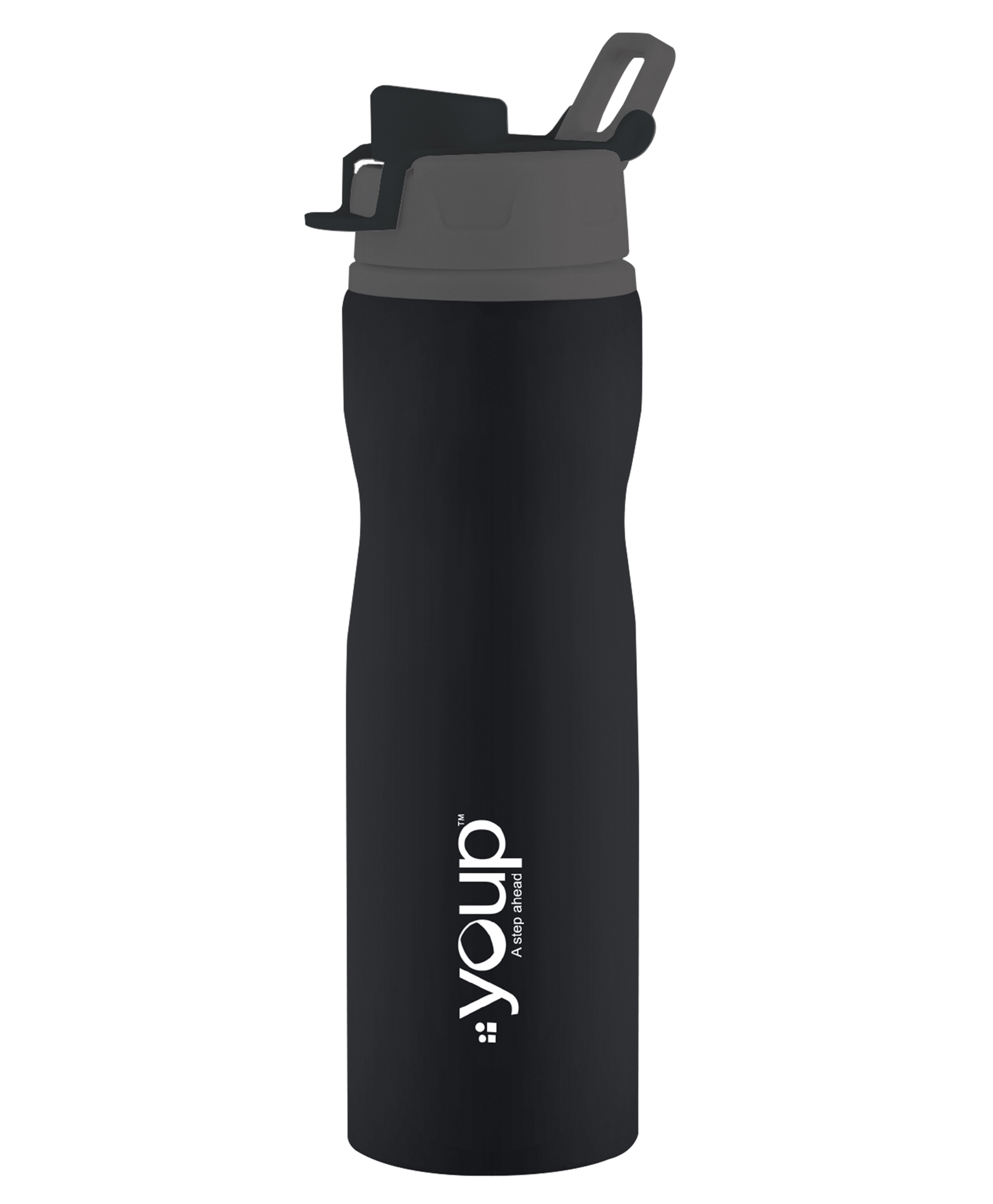 Youp Stainless Steel Black Color Sports Series Sipper Bottle YPS7505 - 750 ml-picture-33