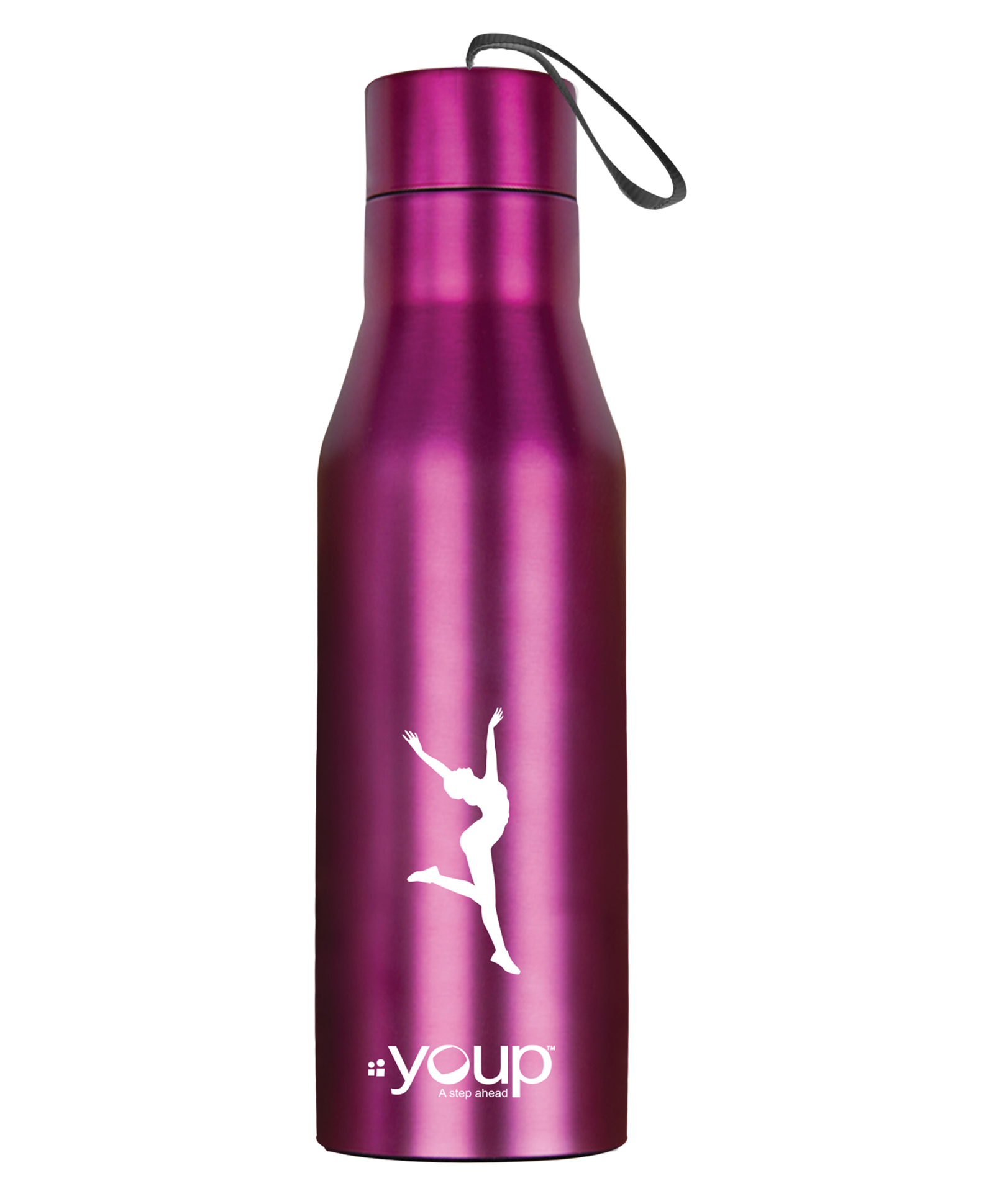 Youp Stainless Steel Pink Color Sports Series Bottle YPS7507 - 750 ml-picture-43
