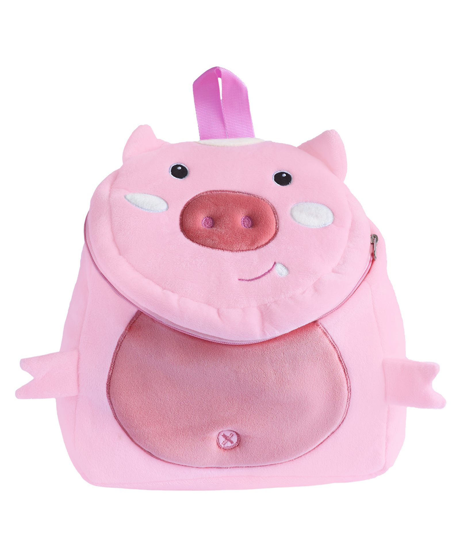 Ultra 14 inch Pig Fully Stuffed Soft Premium Plush Toy School Bag for Kids in Pink| Snuggling and Playtime | Animal Toy | Birthday Gift | Anniversary | Christmas | Diwali | Home Décor-image-10