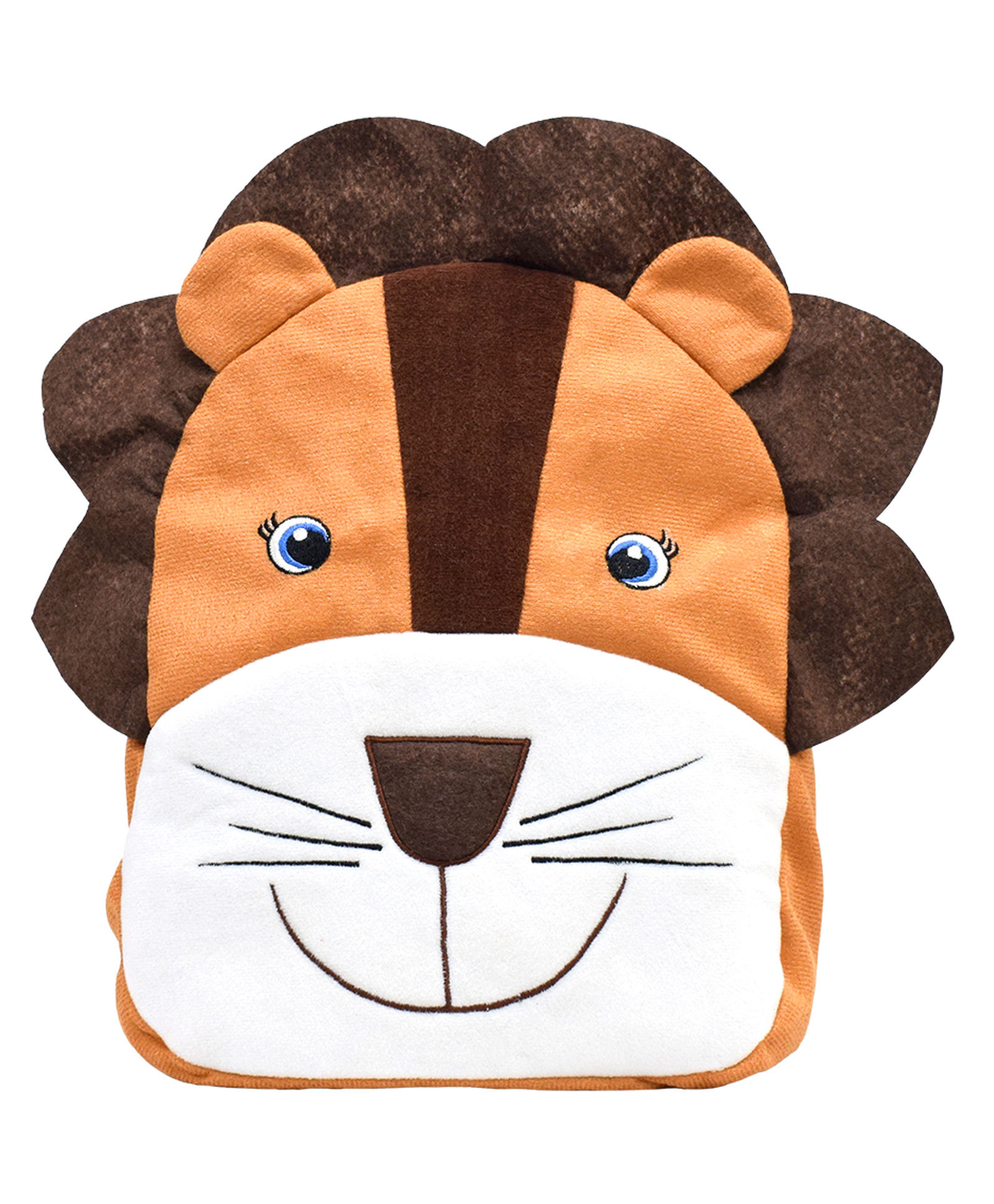 Ultra 14 inch Lion Fully Stuffed Soft Premium Plush Toy School Bag for Kids in Brown| Snuggling and Playtime | Animal Toy | Birthday Gift | Anniversary | Christmas | Diwali | Home Décor-image-32