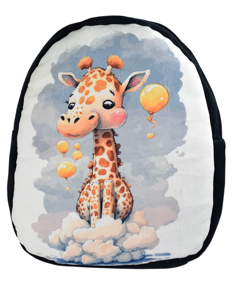 Ultra 14 inch Giraffe Fully Stuffed Soft Premium Plush Toy School Bag for Kids in White| Snuggling and Playtime | Animal Toy | Birthday Gift | Anniversary | Christmas | Diwali | Home Décor-image-9