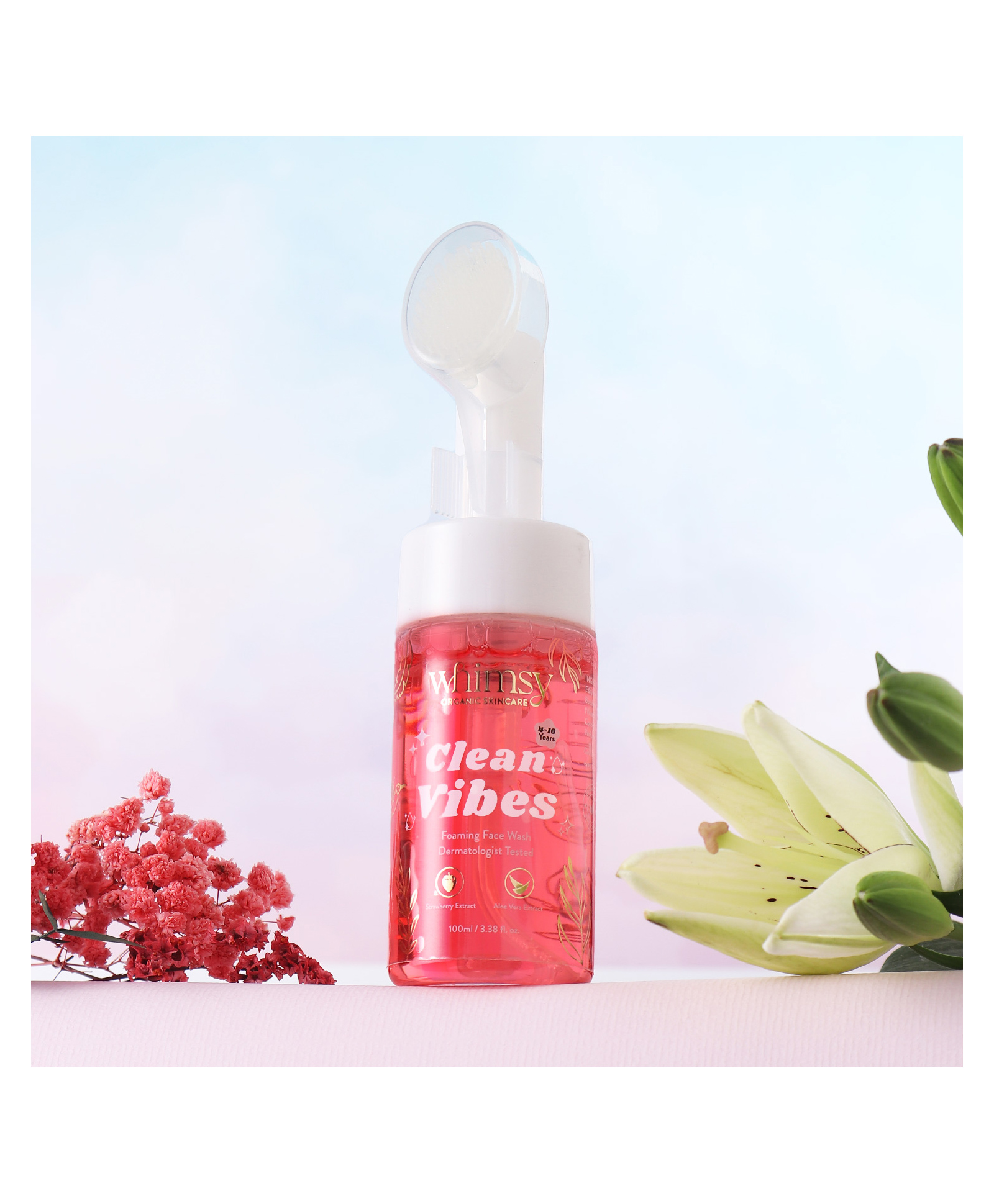 Whimsy Beauty Foaming Facewash for Kids & Teens- (100 ml)-picture-22