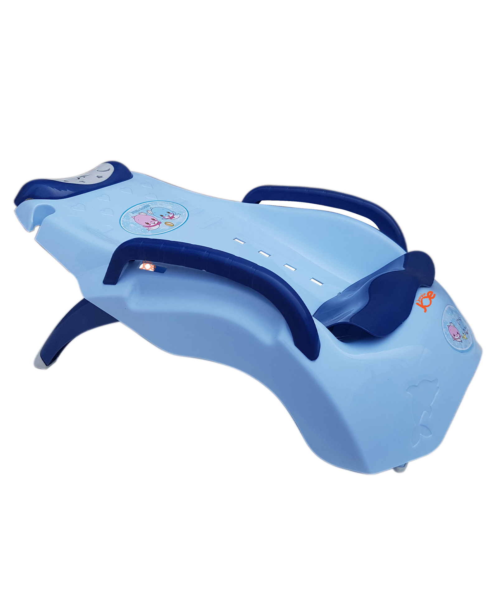 Junior Joe Children Shampoo Chair for 2-8 Year Old Bathing Seat Perfect Kids Hair Washing Station (Blue)-image-10
