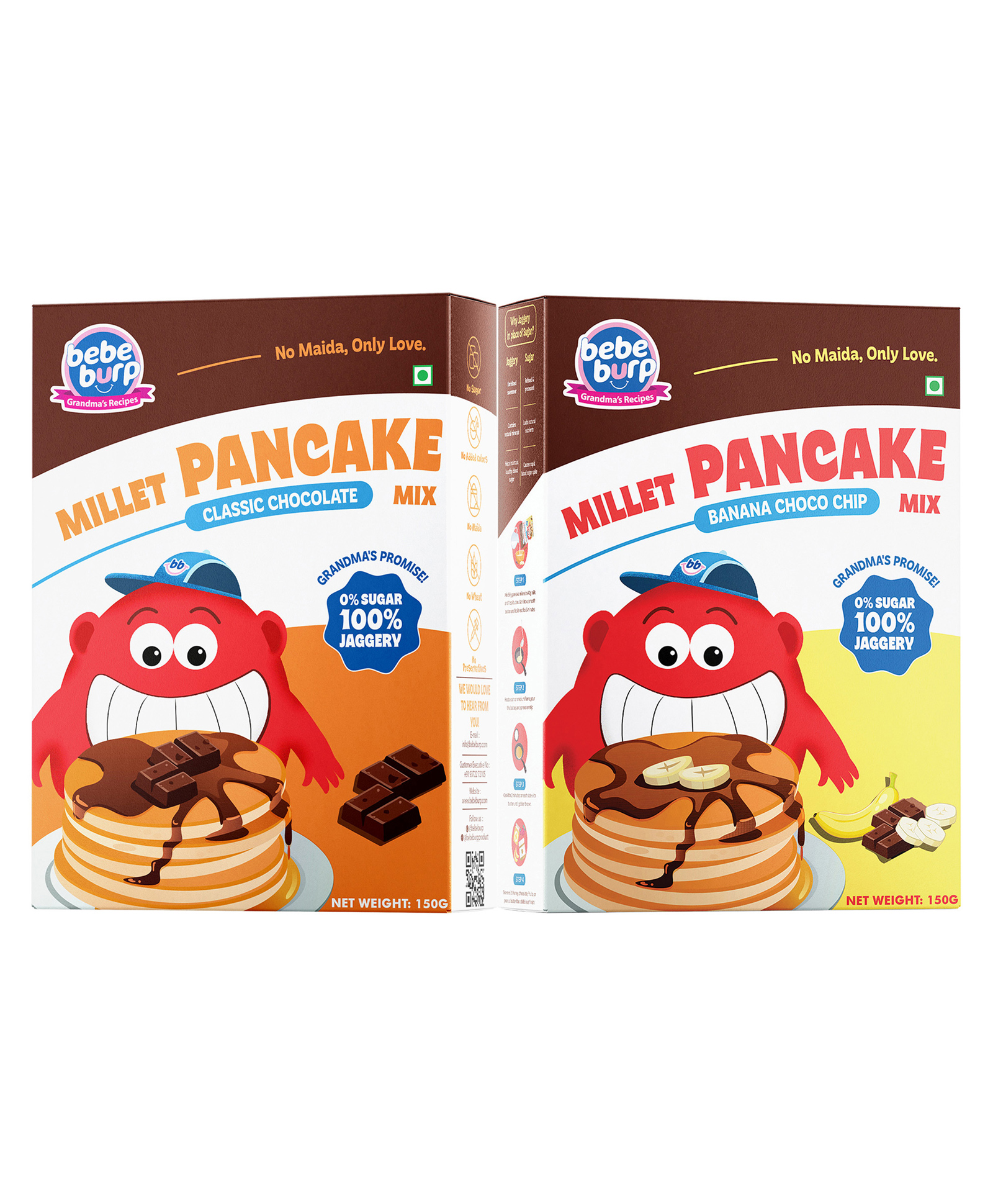 Bebe Burp Millet No Maida Pancake Mix Combo-picture-15
