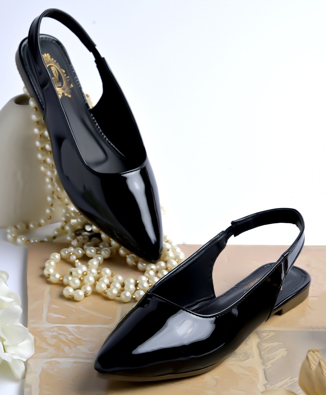 Shoetopia Solid Mule Sandals - Black-picture-23