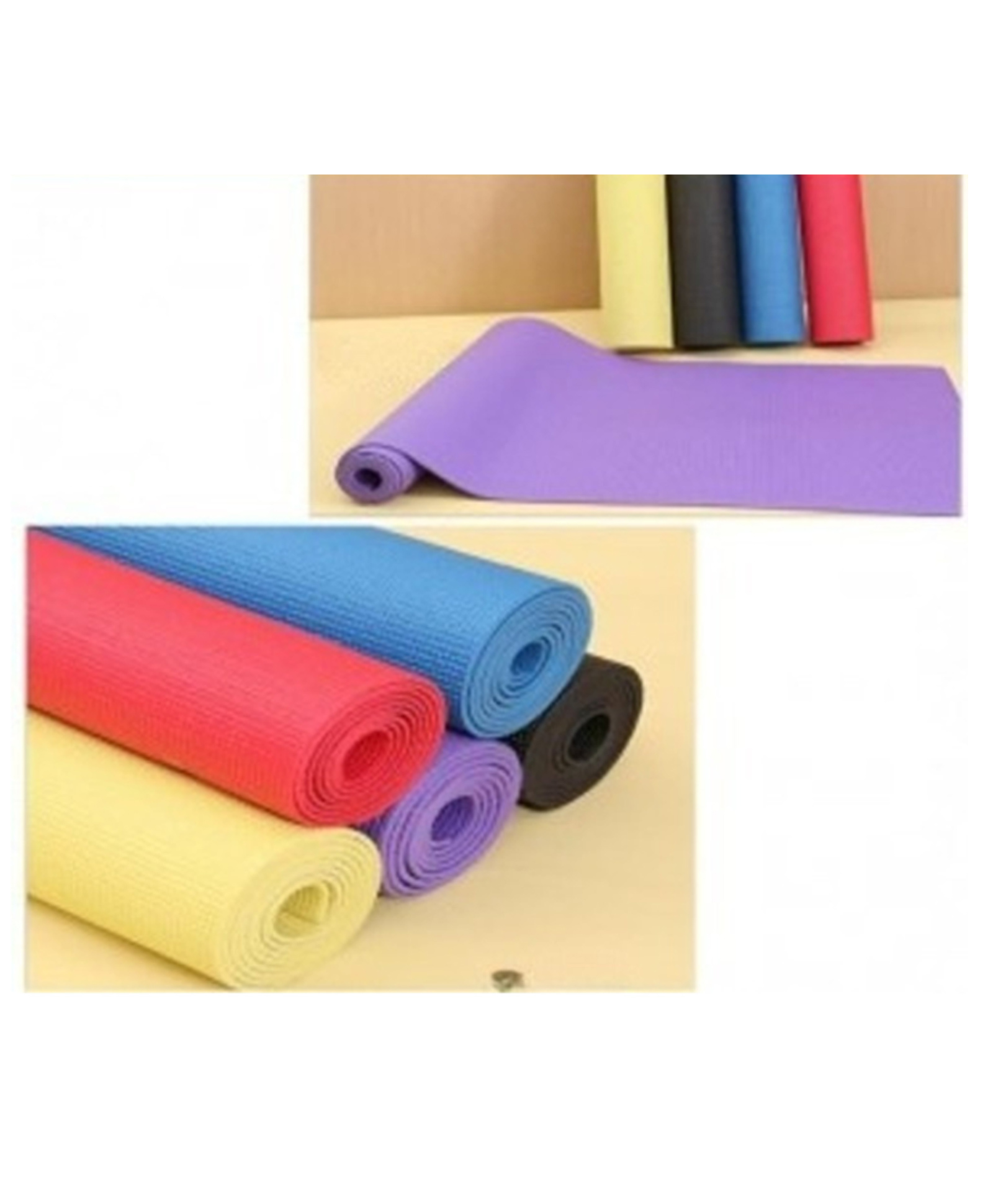 YAMAMA Yoga Mat for Women And Men 8mm Thick Yoga Mat for Men for Gym, Yoga, Fitness, Exercise Mat Anti Slip Mat - (Pack of 1 Color May Vary)-image-3