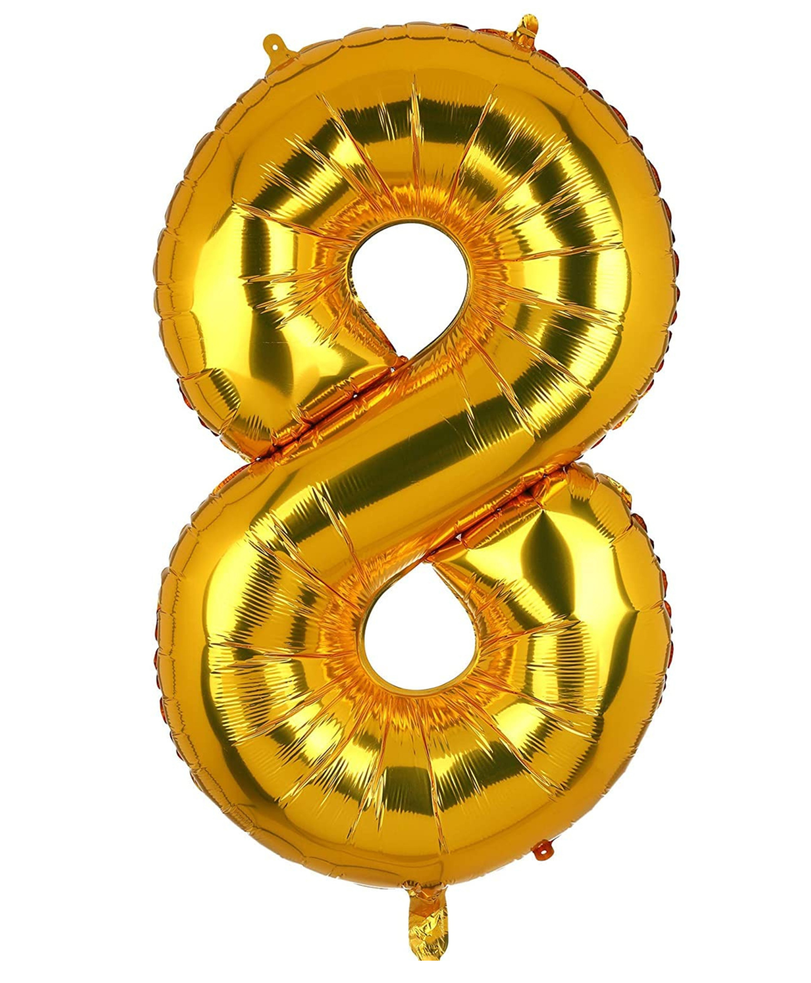 YAMAMA Party Balloon 24 Inch Number Eight Foil Balloon, Large Balloon for Birthday, Anniversary, Party & Event Decorations Air & Helium Compatible Reusable Shiny Finish (Pack of 1 Color May Vary)-image-7