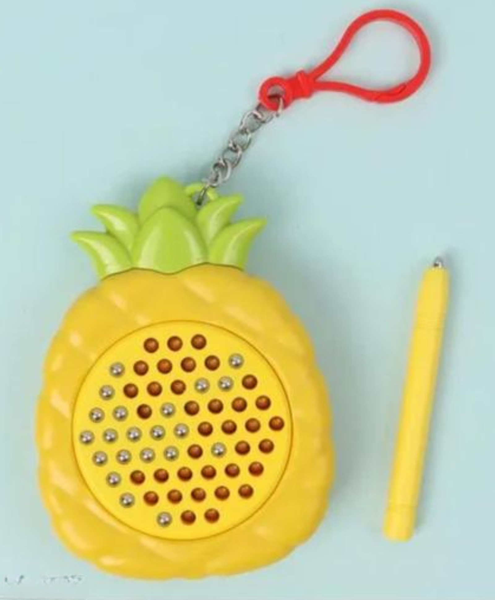 YAMAMA Pineapple Design Mini Magnetism Small Doodle Writing Magnetic Drawing Board, Erasable MagPad Play Pad, Magnetic Toys For Kids - Multicolor-picture-26