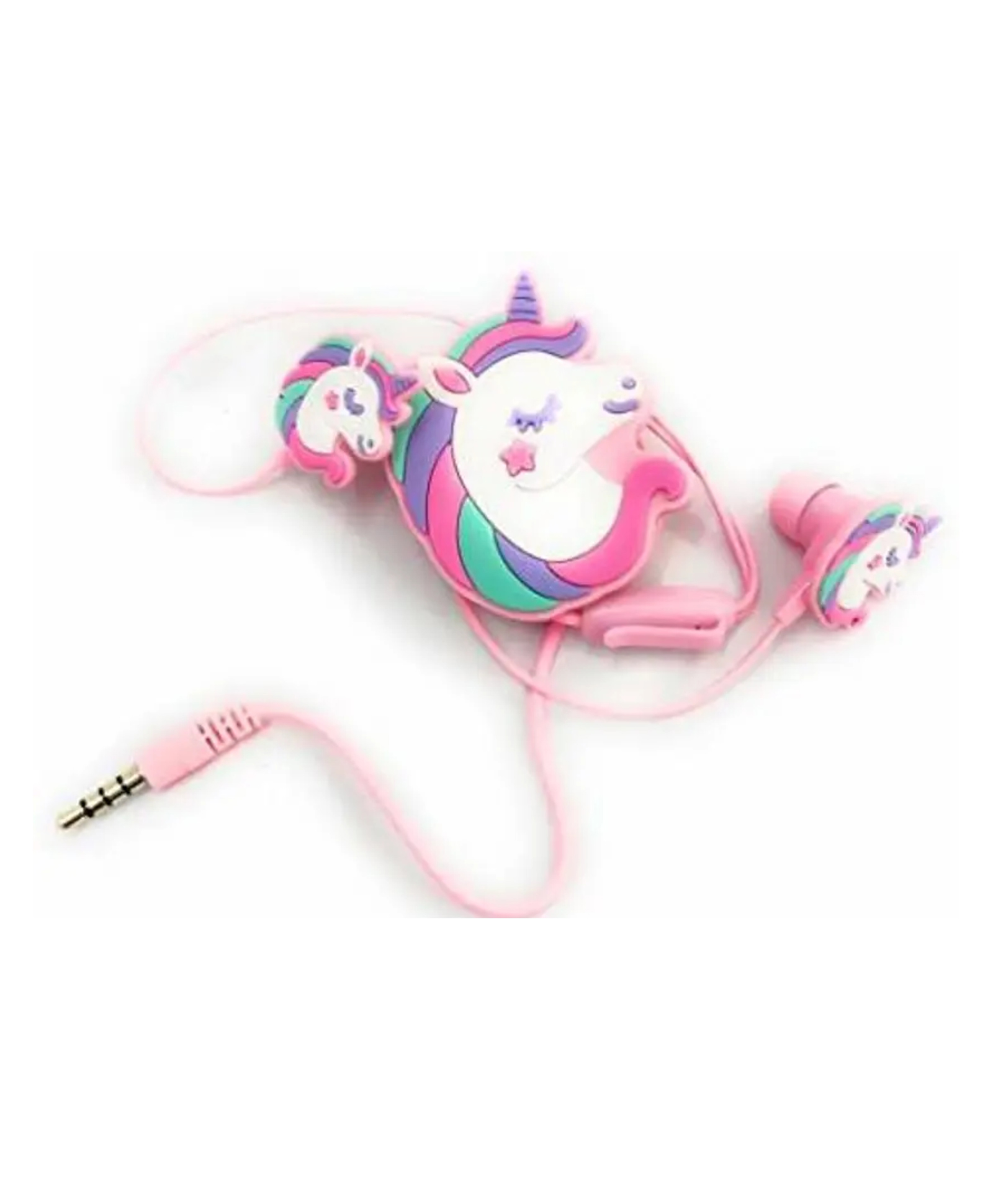 Yamama Unicorn In-Ear Wired Earphone- Cute Unicorn Earphones with Mic for Kids, Girls & Teens Wired Headphones with Deep Bass, 3.5mm Jack, Comfortable Fit Multi-color-image-24