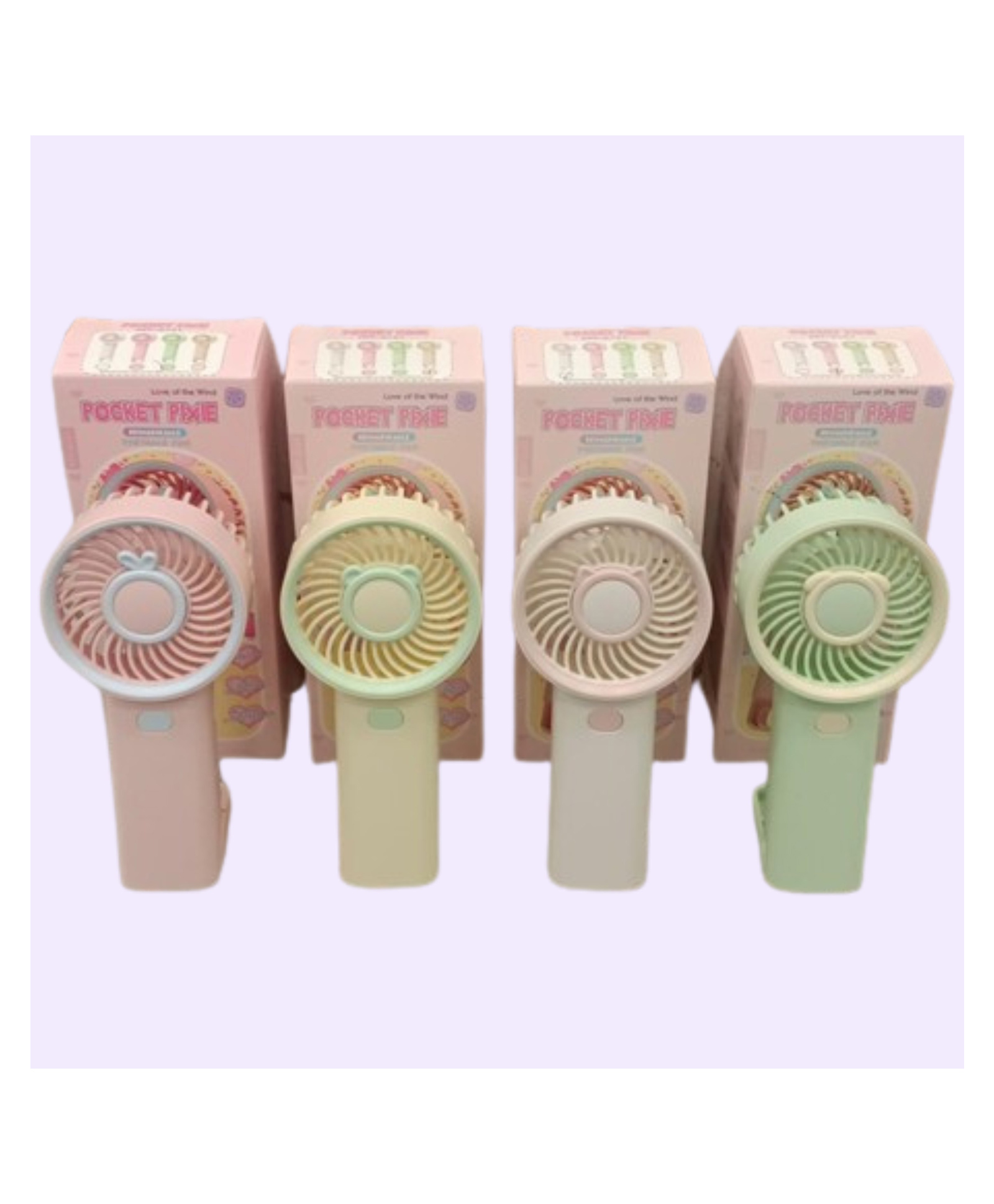 Yamama Pocket Pixie Hand Fan -Mini Rechargeable Fan for Home & Travel 3-Speed Portable USB Fan with 1200mAh Battery, High-Speed Airflow (Pack of 1 - Color May Vary)-image-44