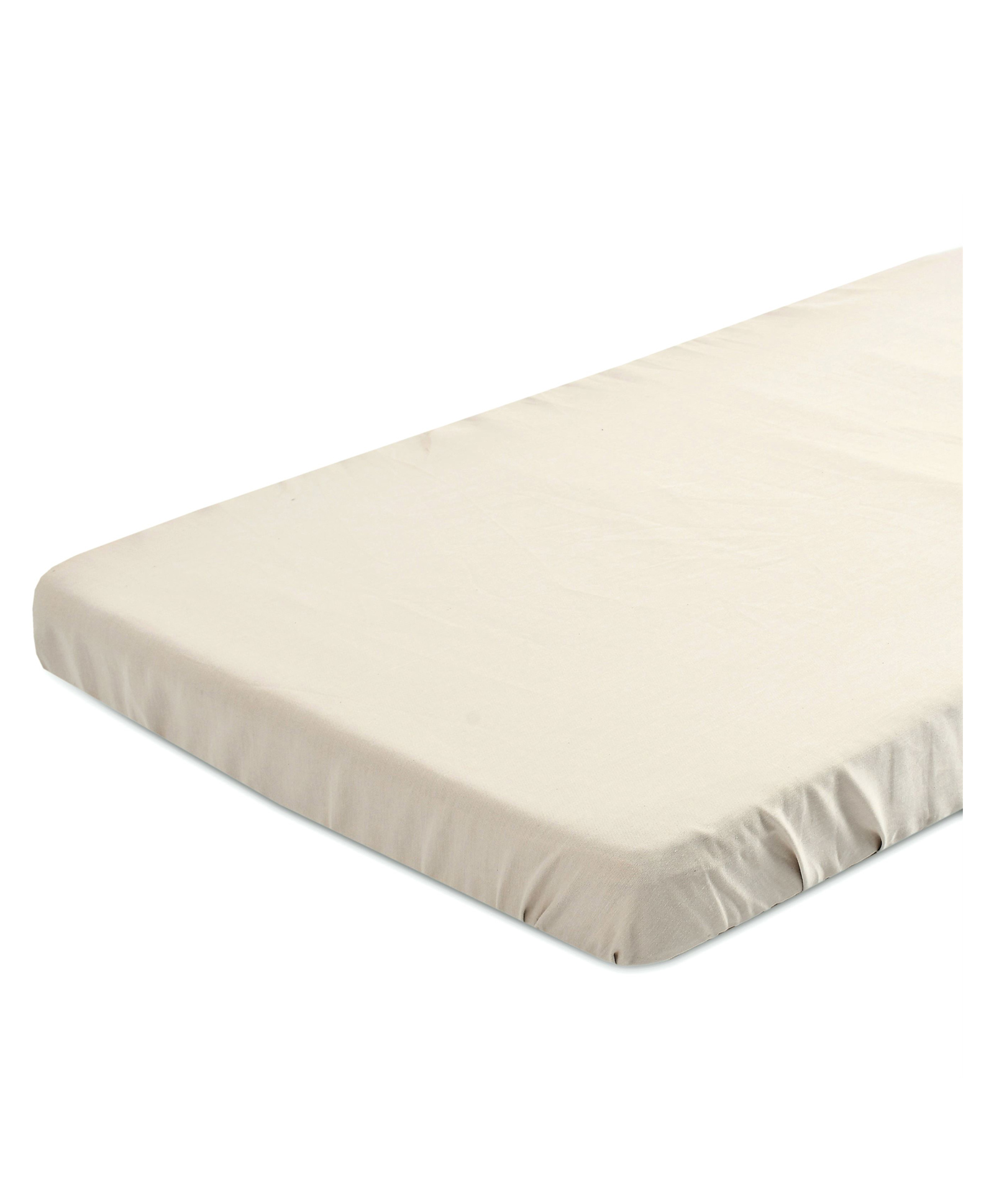 SOVANA 210TC Cotton Sateen Fitted Crib/Cotsheet - Grey-image-14
