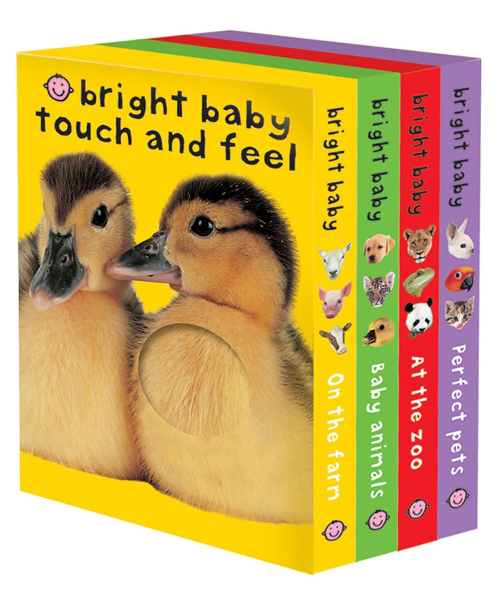 Bright Baby Touch & Feel Boxed Board Book Set By Roger Priddy - English-image-35