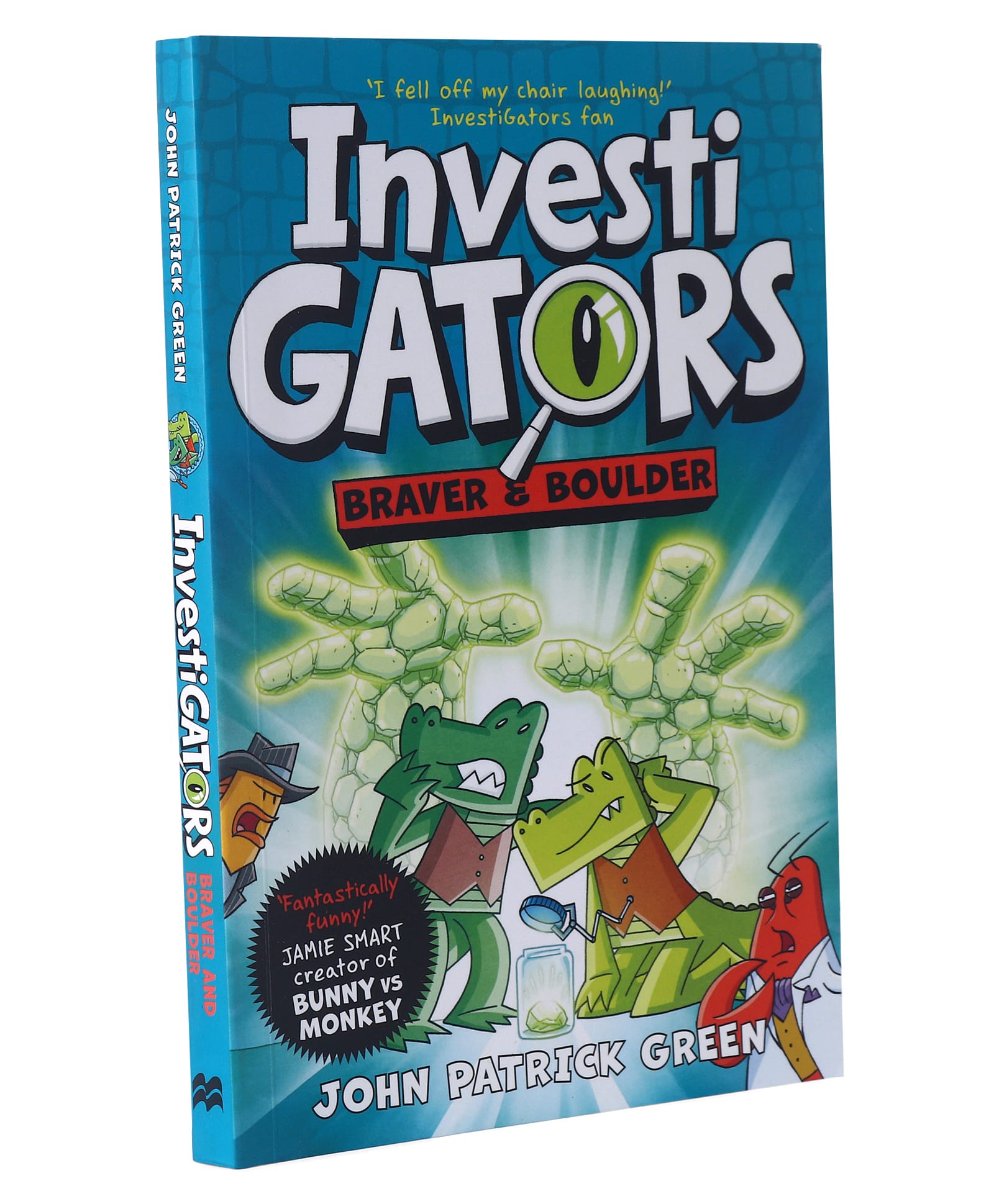 InvestiGators: Braver and Boulder Story Book By John Patrick Green - English-image-4