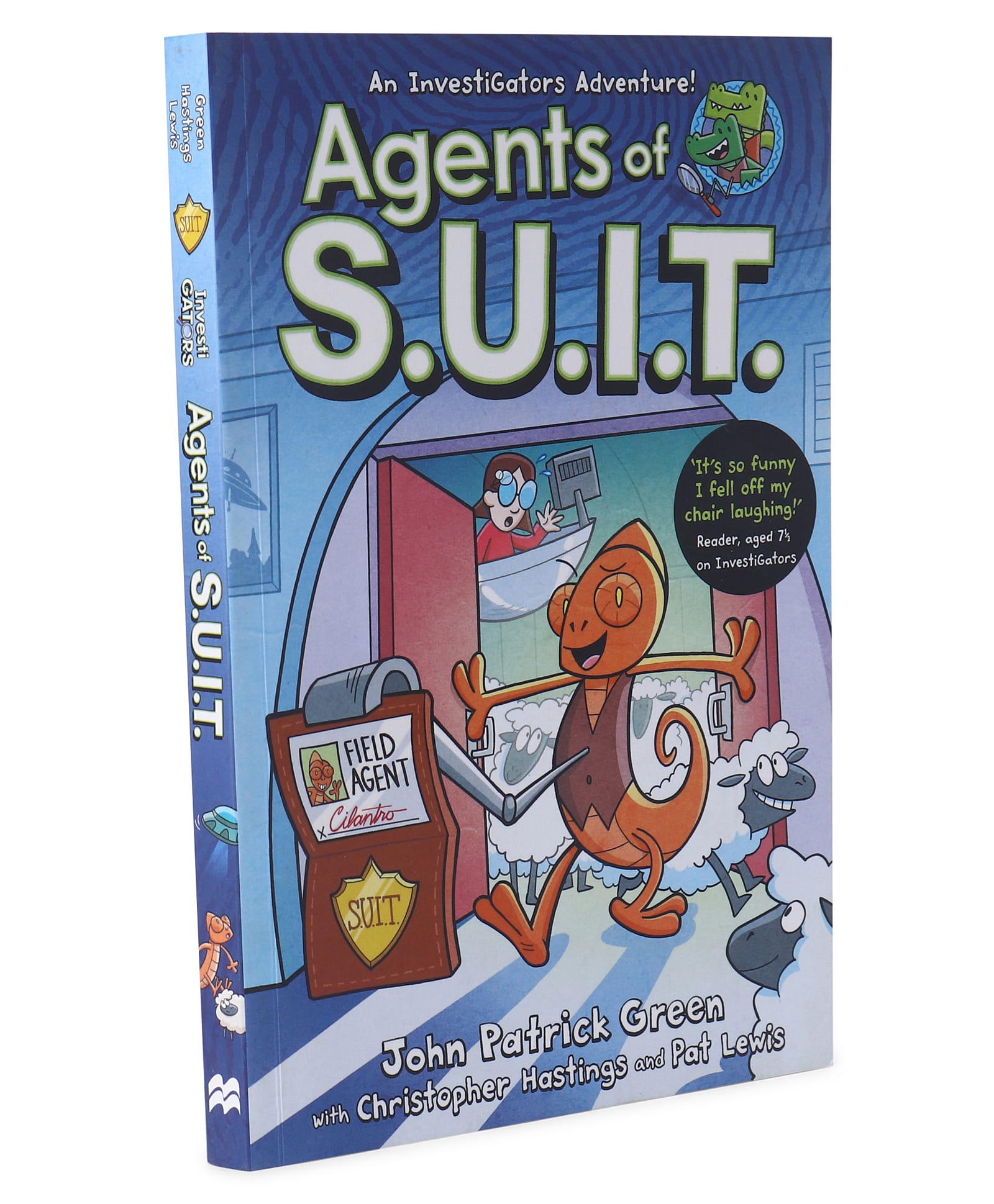 pan macmillan india Agents of S.U.I.T. Story Book By Pat Lewis John Patrick Green - English-picture-13