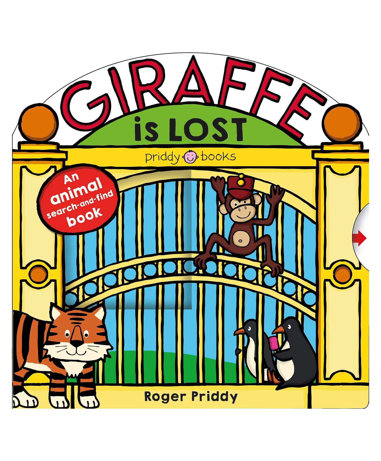 Giraffe is Lost Board Book by Roger Priddy - English-image-28