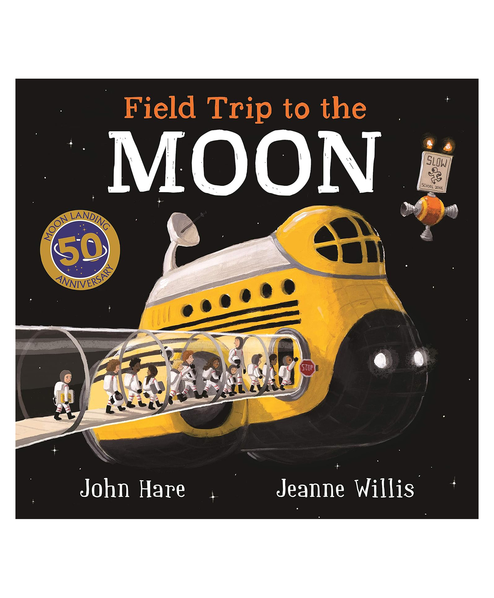 Field Trip to the Moon Picture Book by Jeanne Willis - English-image-4