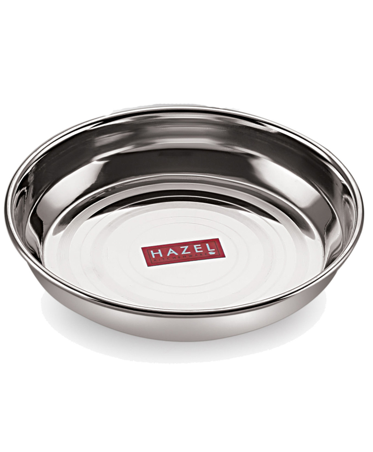 HAZEL Stainless Steel Plates Set | Small Steel Plates For Snacks | Breakfast Plates, 300 ml, Set of 1-picture-27