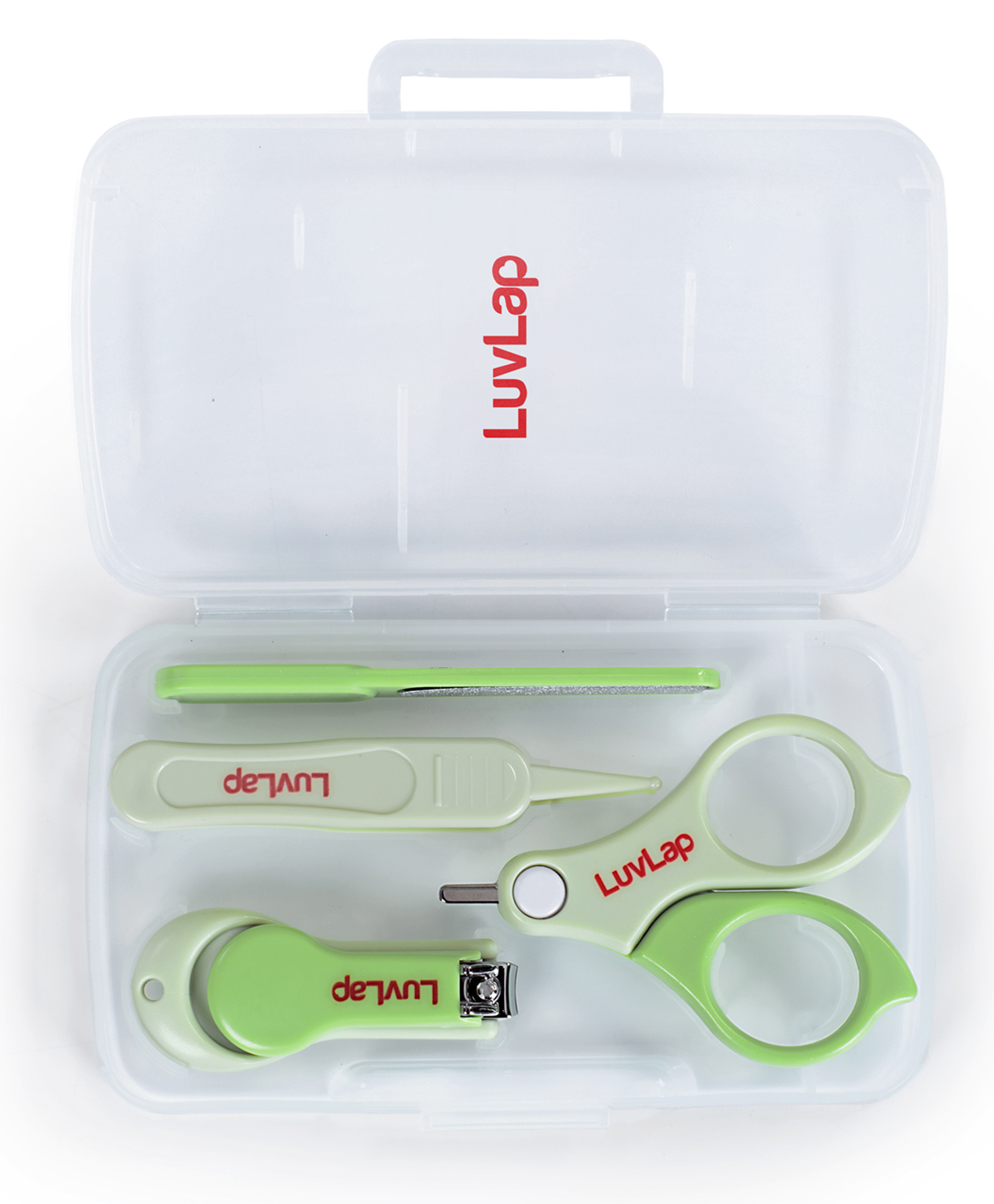 luvlap Luv Lap Baby Nail Grooming Kit 4 in 1 Set - Green-picture-22