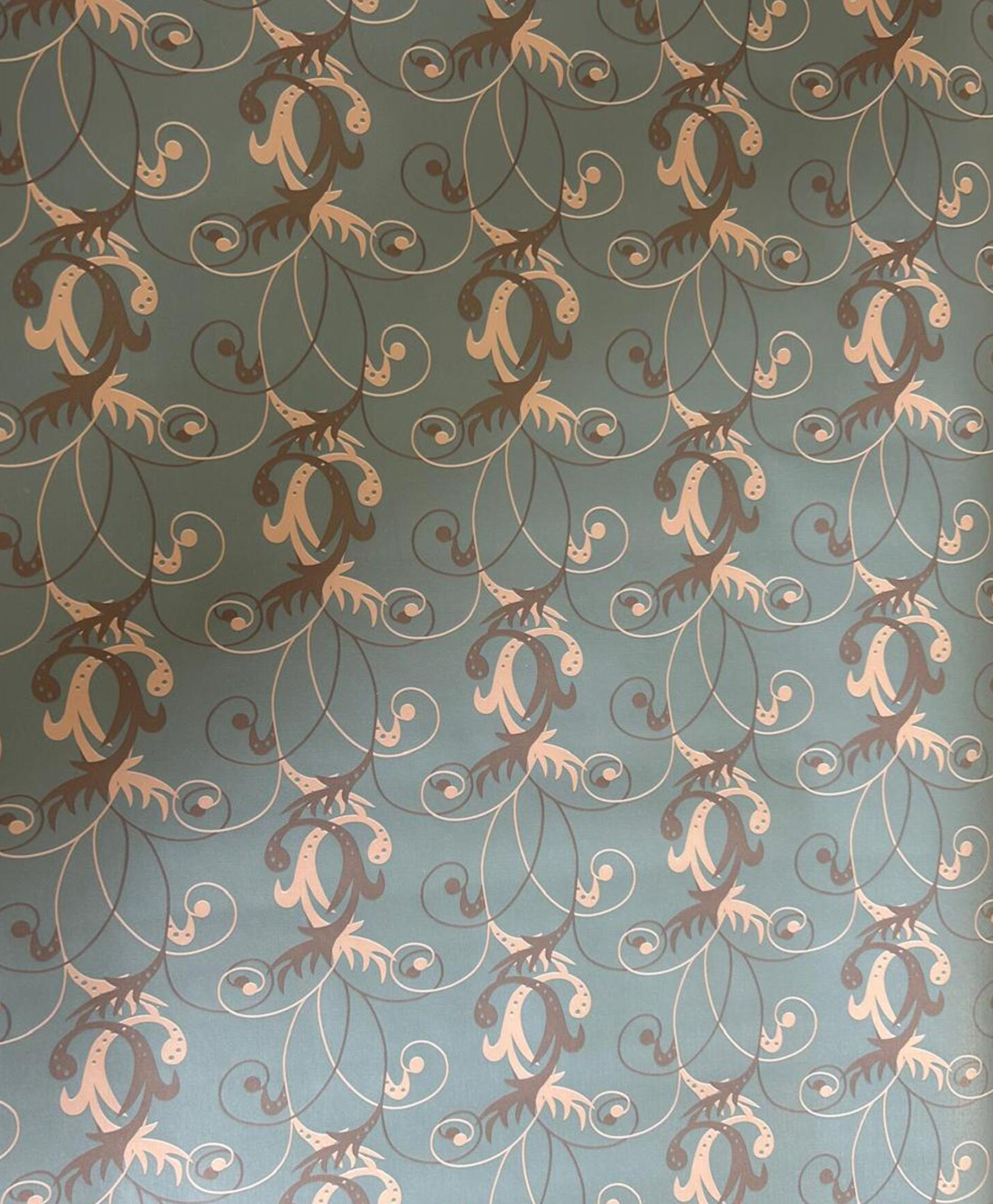 JAAMSO ROYALS Brown Design in Grey Color Wallpaper for Wall-picture-11