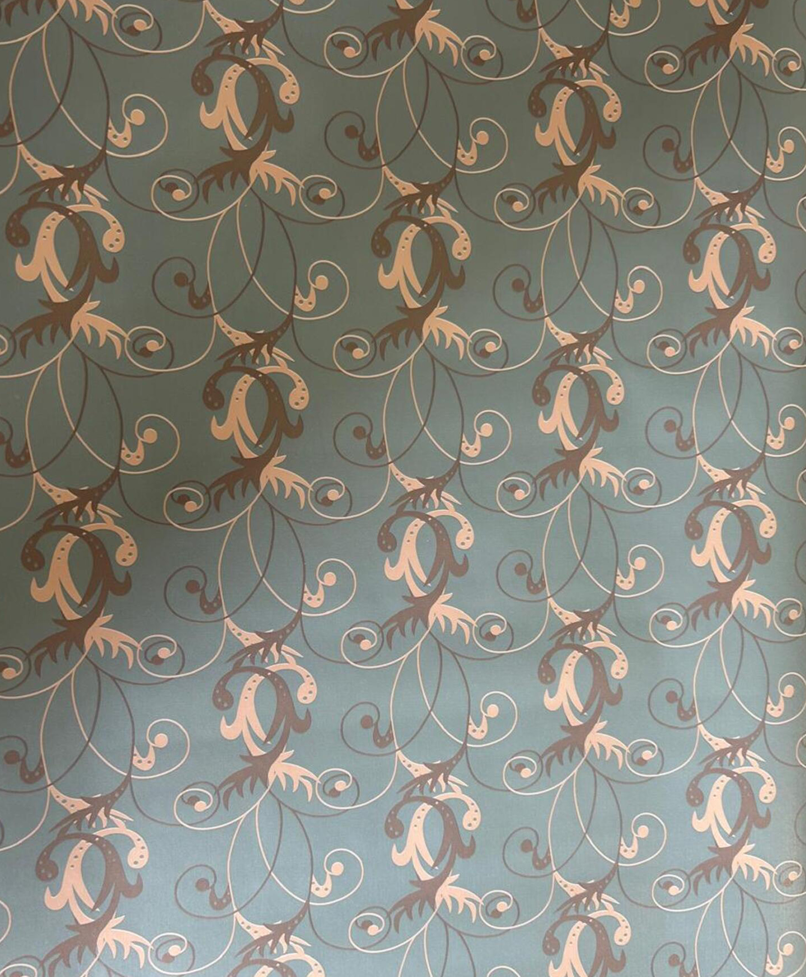 JAAMSO ROYALS Brown Design in Grey Color Wallpaper for Wall-picture-34