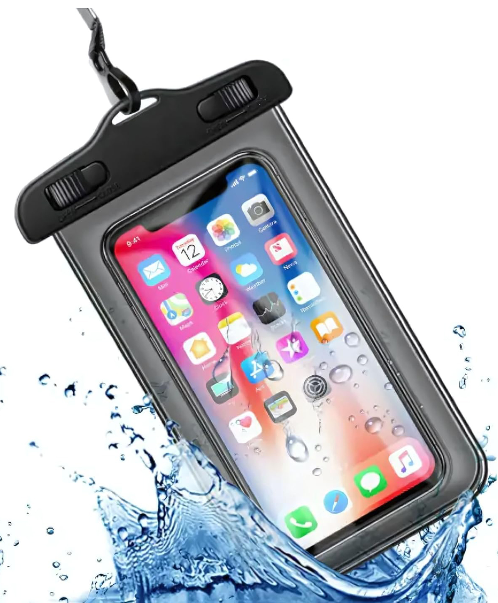 UDKI Underwater Mobile Pouch - Waterproof Phone Case IPX8 Universal Dry Bag Protector-picture-12