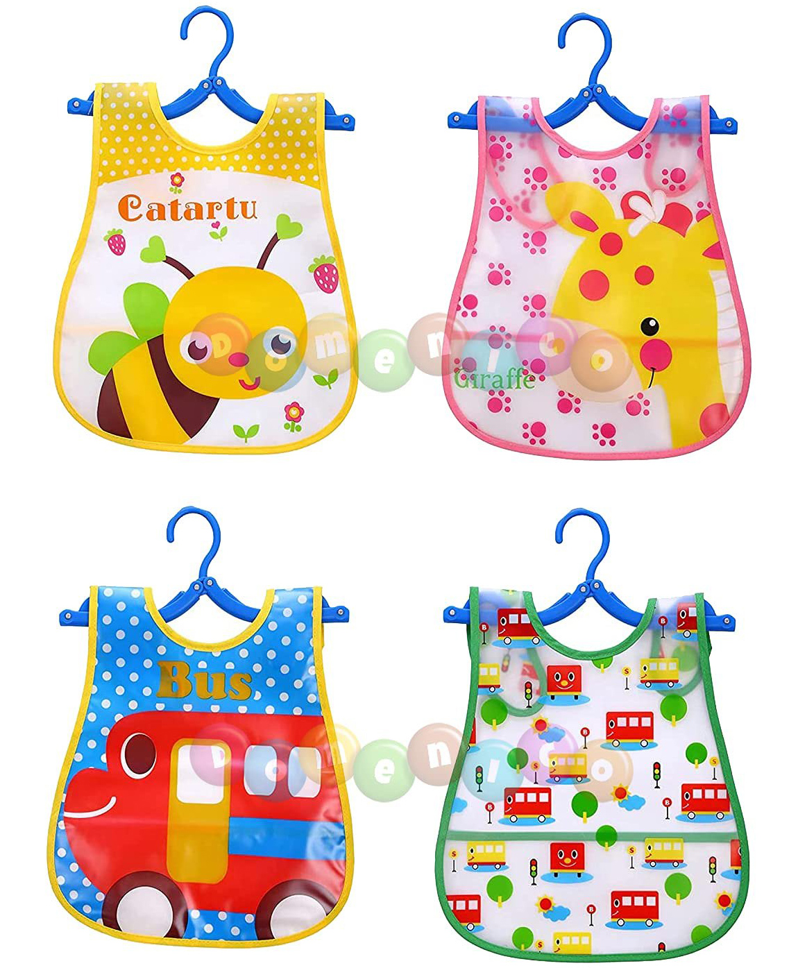 Domenico Sleeveless Waterproof Printed Apron Bib - Multicolour-image-15
